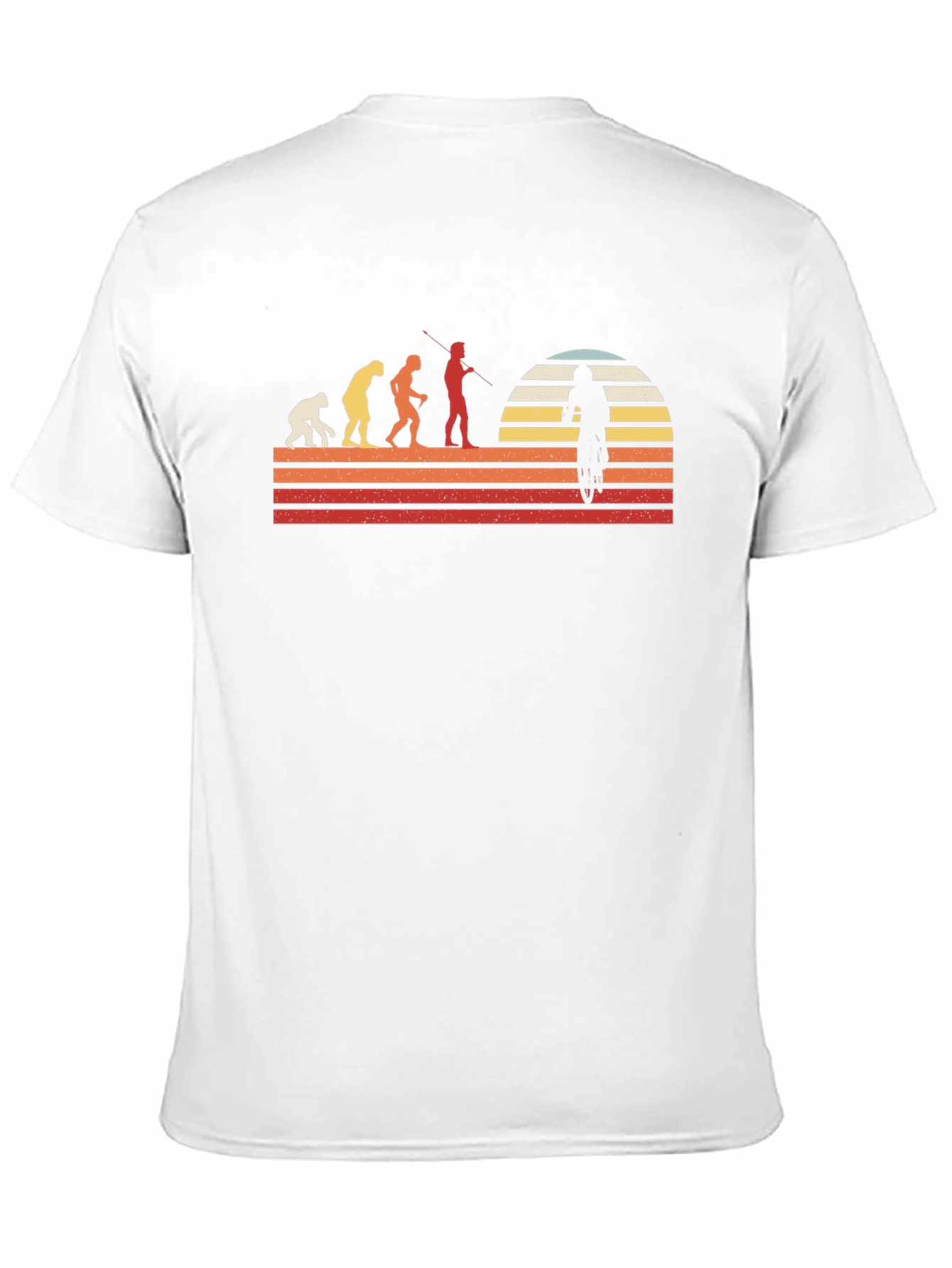Evolution of Biking Graphic T-Shirt