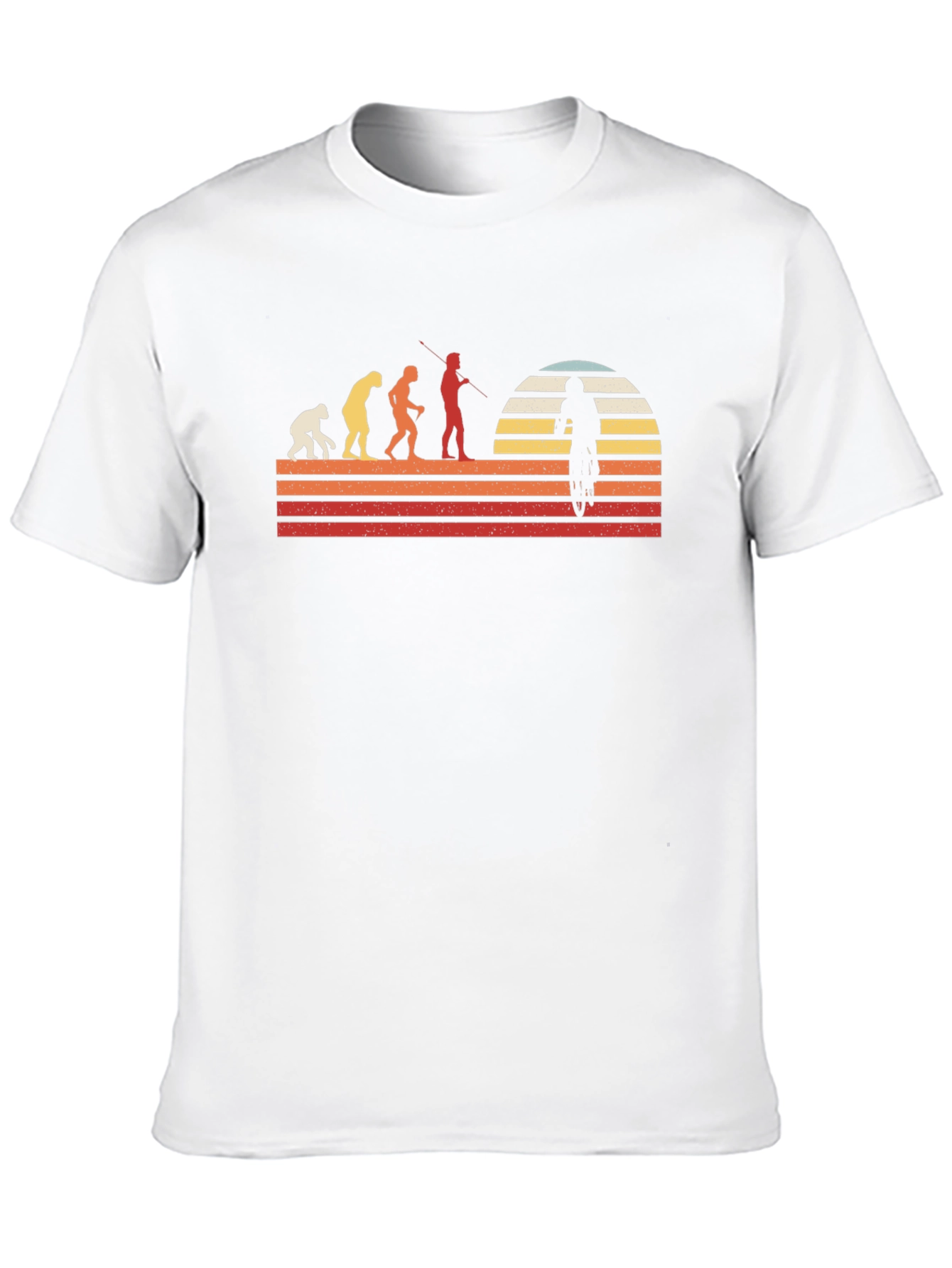 Evolution of Biking Graphic T-Shirt