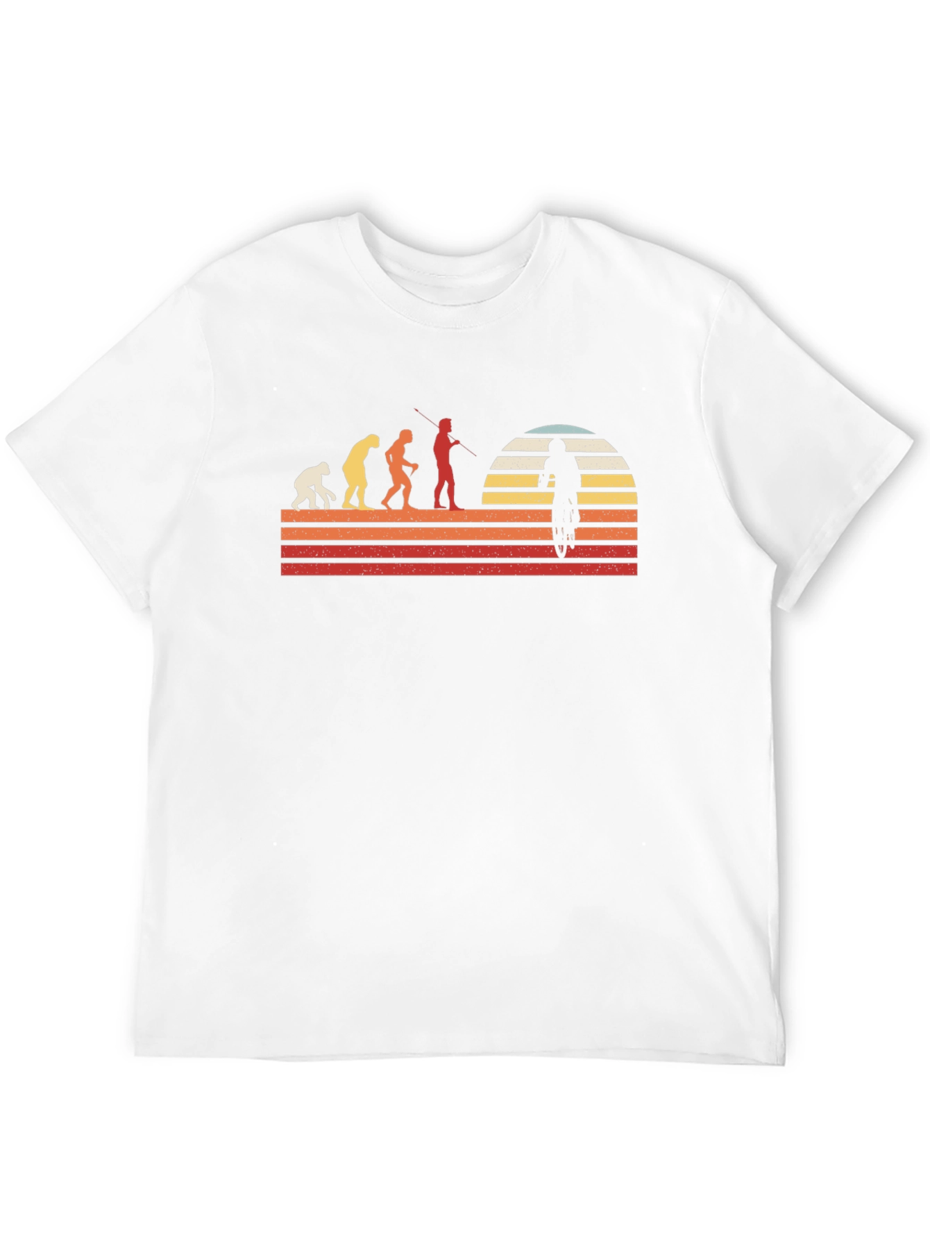 Evolution of Biking Graphic T-Shirt