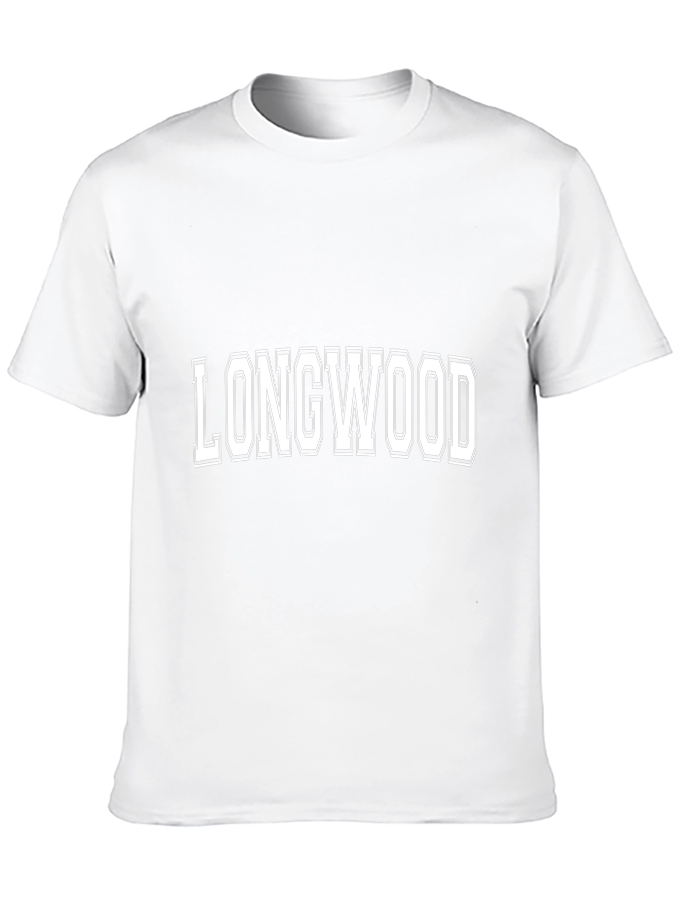 Longwood Text T-Shirt Black