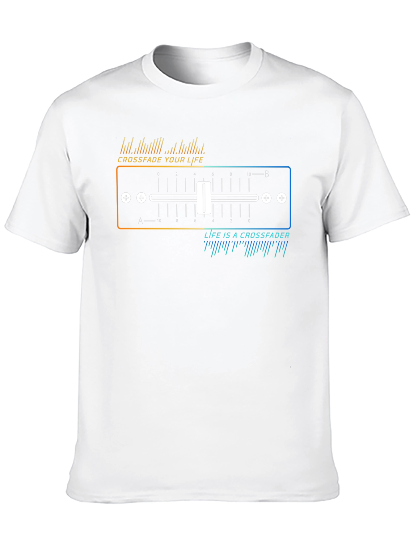 Crossfade Your Life T-Shirt - DJ Music Lover Tee