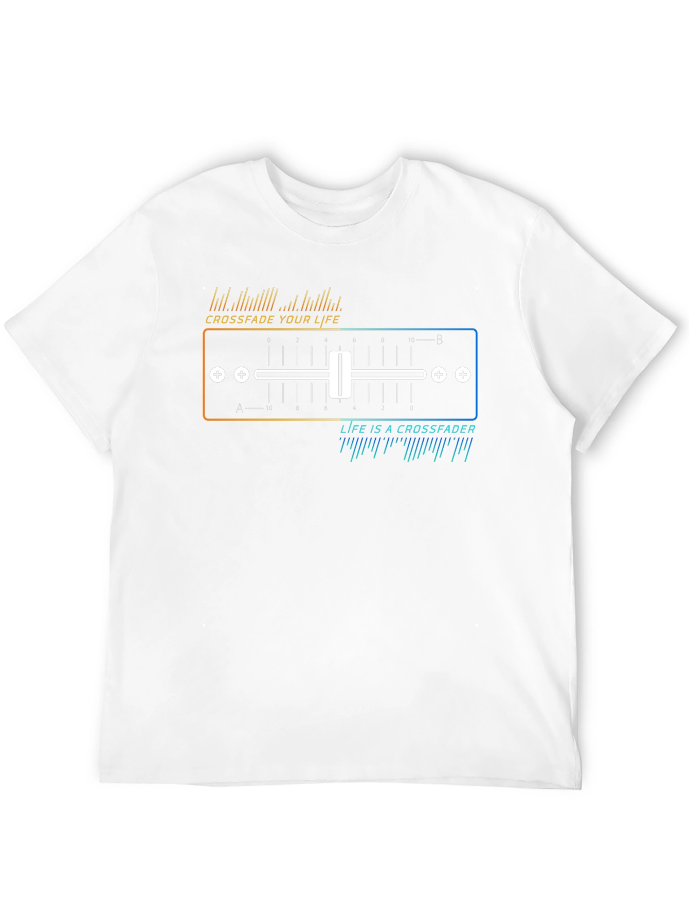 Crossfade Your Life T-Shirt - DJ Music Lover Tee