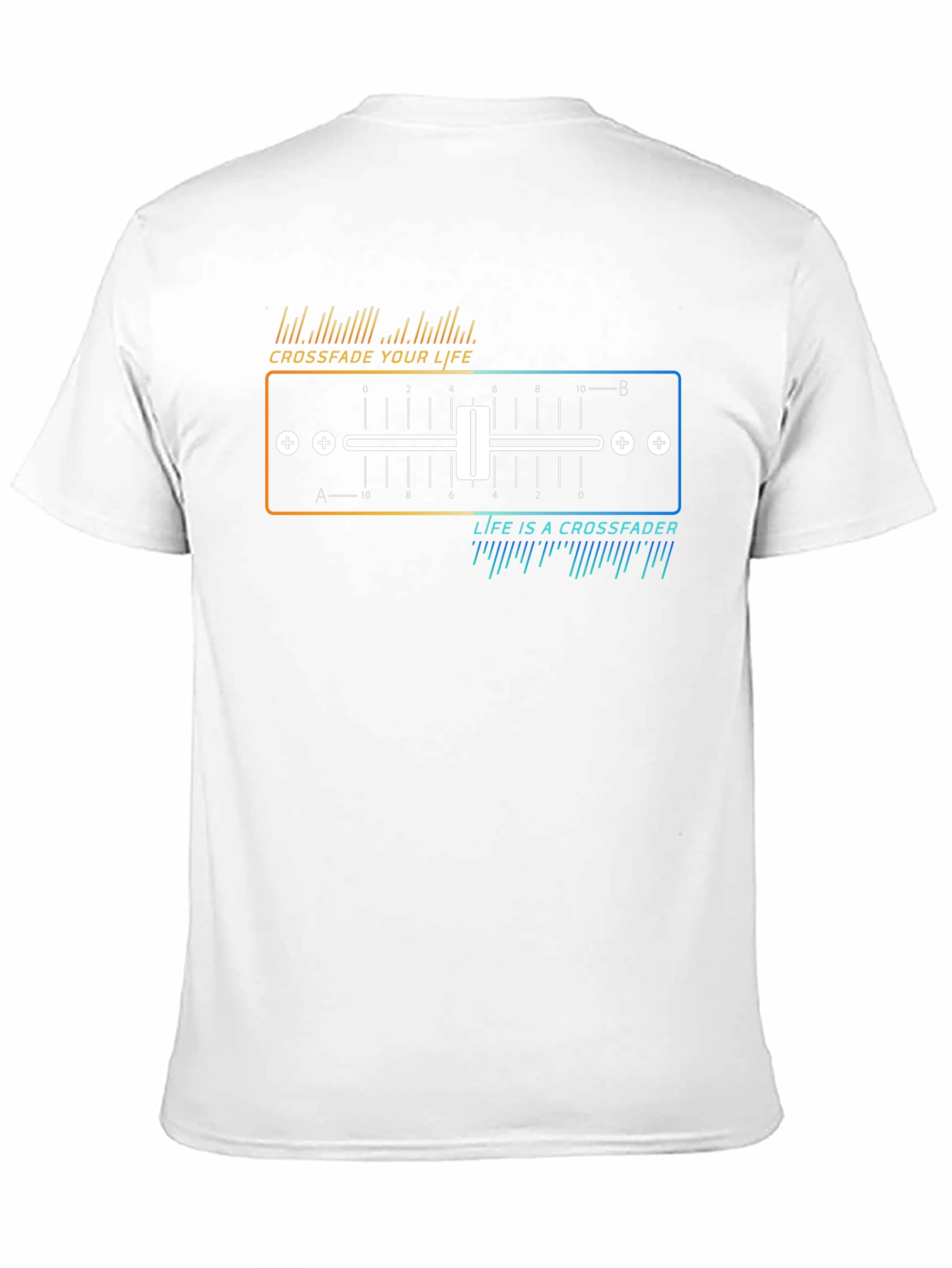 Crossfade Your Life T-Shirt - DJ Music Lover Tee