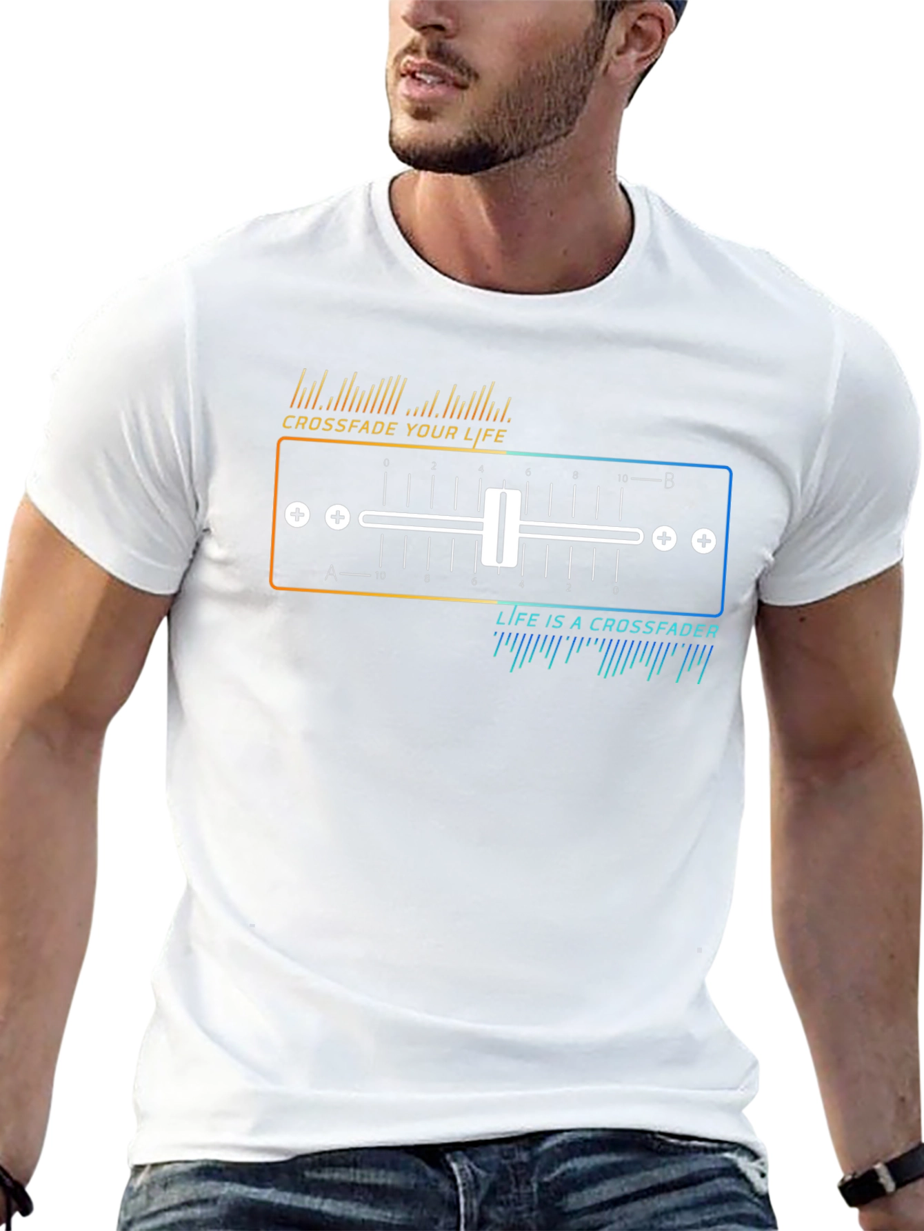 Crossfade Your Life T-Shirt - DJ Music Lover Tee