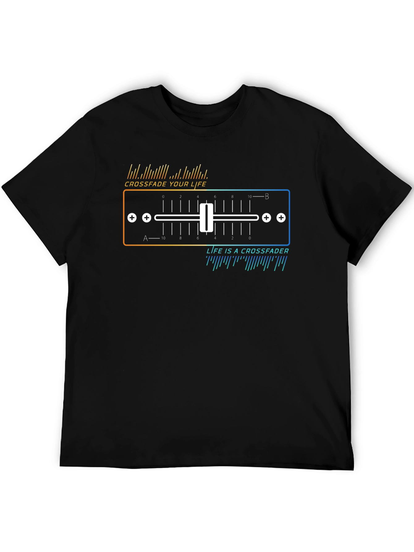 Crossfade Your Life T-Shirt - DJ Music Lover Tee