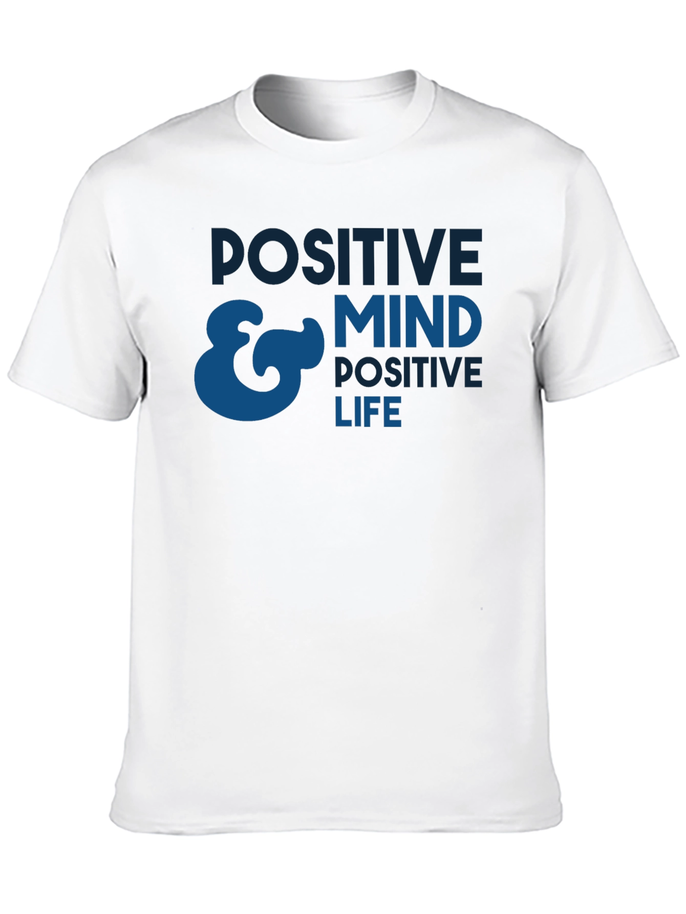 Positive Mind Positive Life T-Shirt - Black