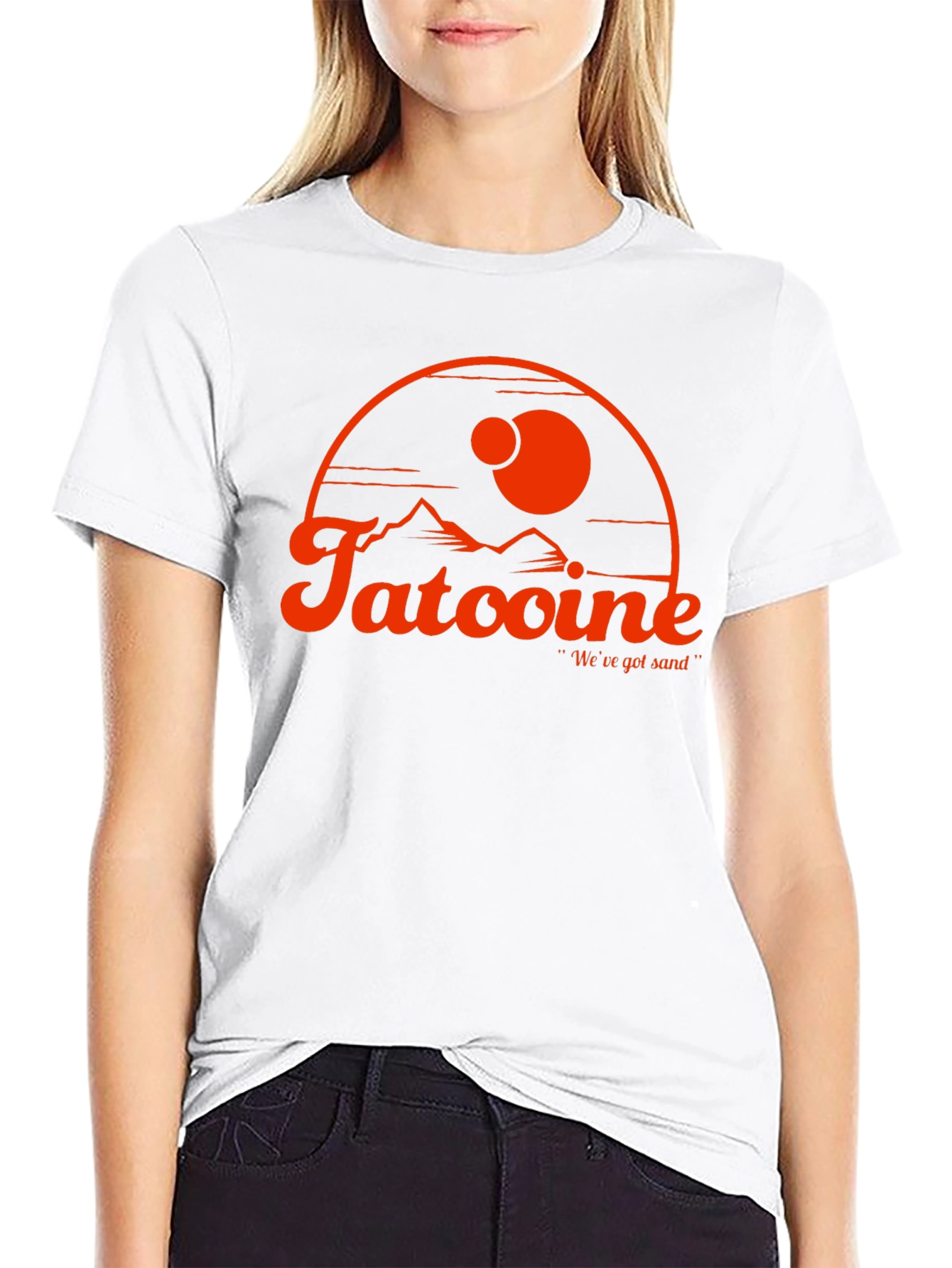 Tatooine Star Wars Retro Black Graphic Tee