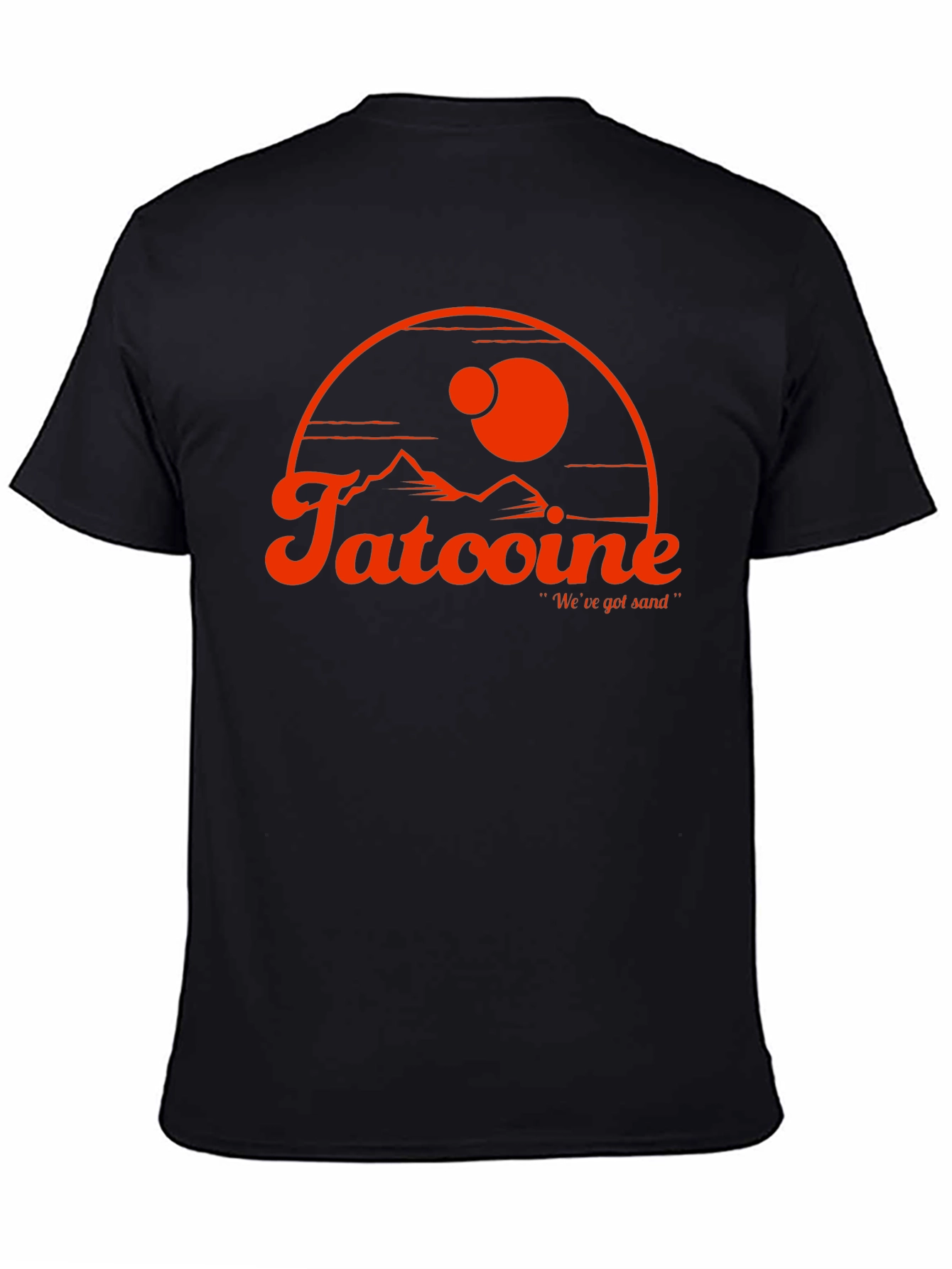 Tatooine Star Wars Retro Black Graphic Tee