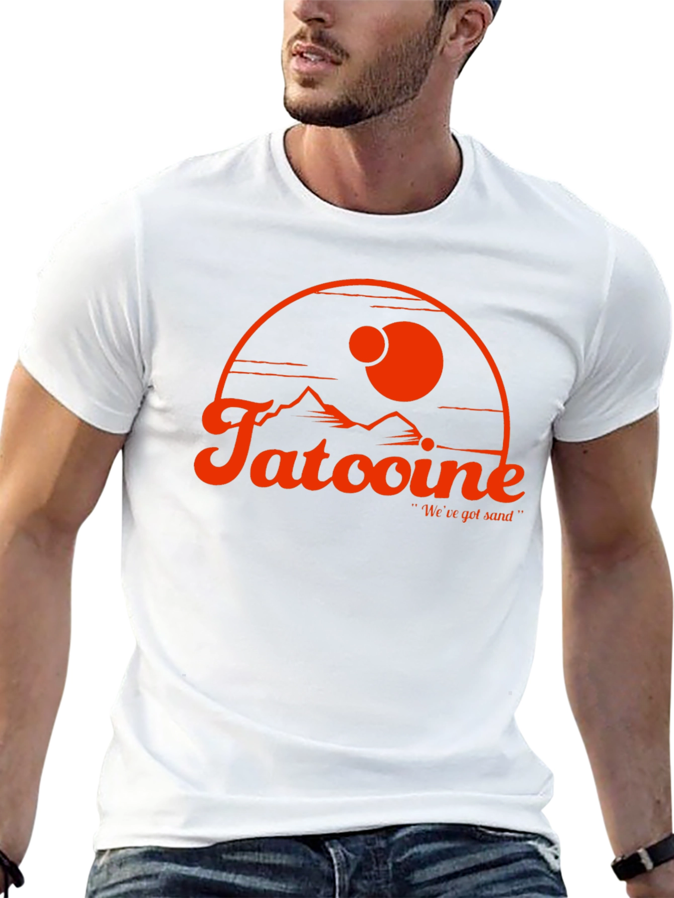 Tatooine Star Wars Retro Black Graphic Tee