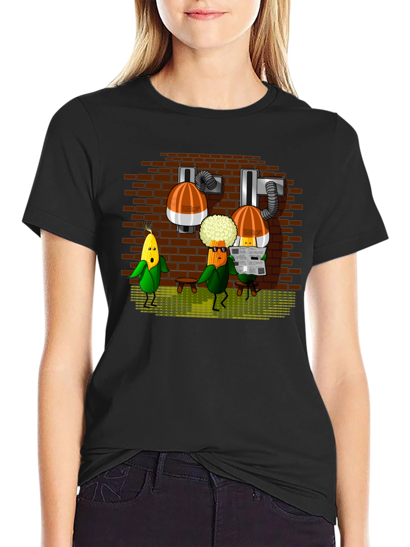 Corn Hair Salon Graphic Tee
