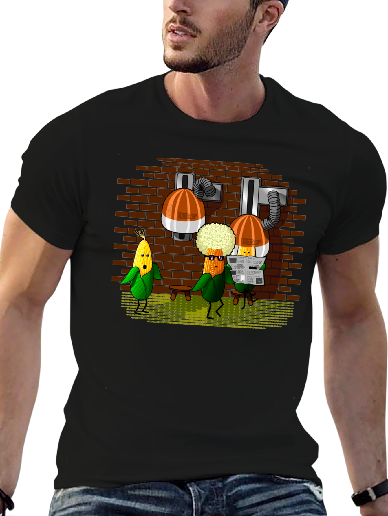 Corn Hair Salon Graphic Tee