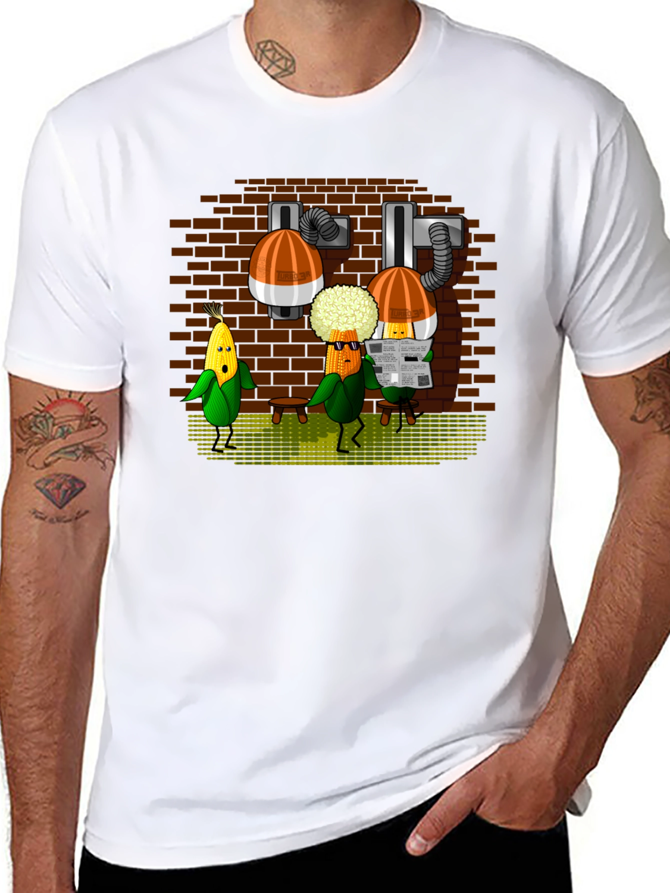 Corn Hair Salon Graphic Tee