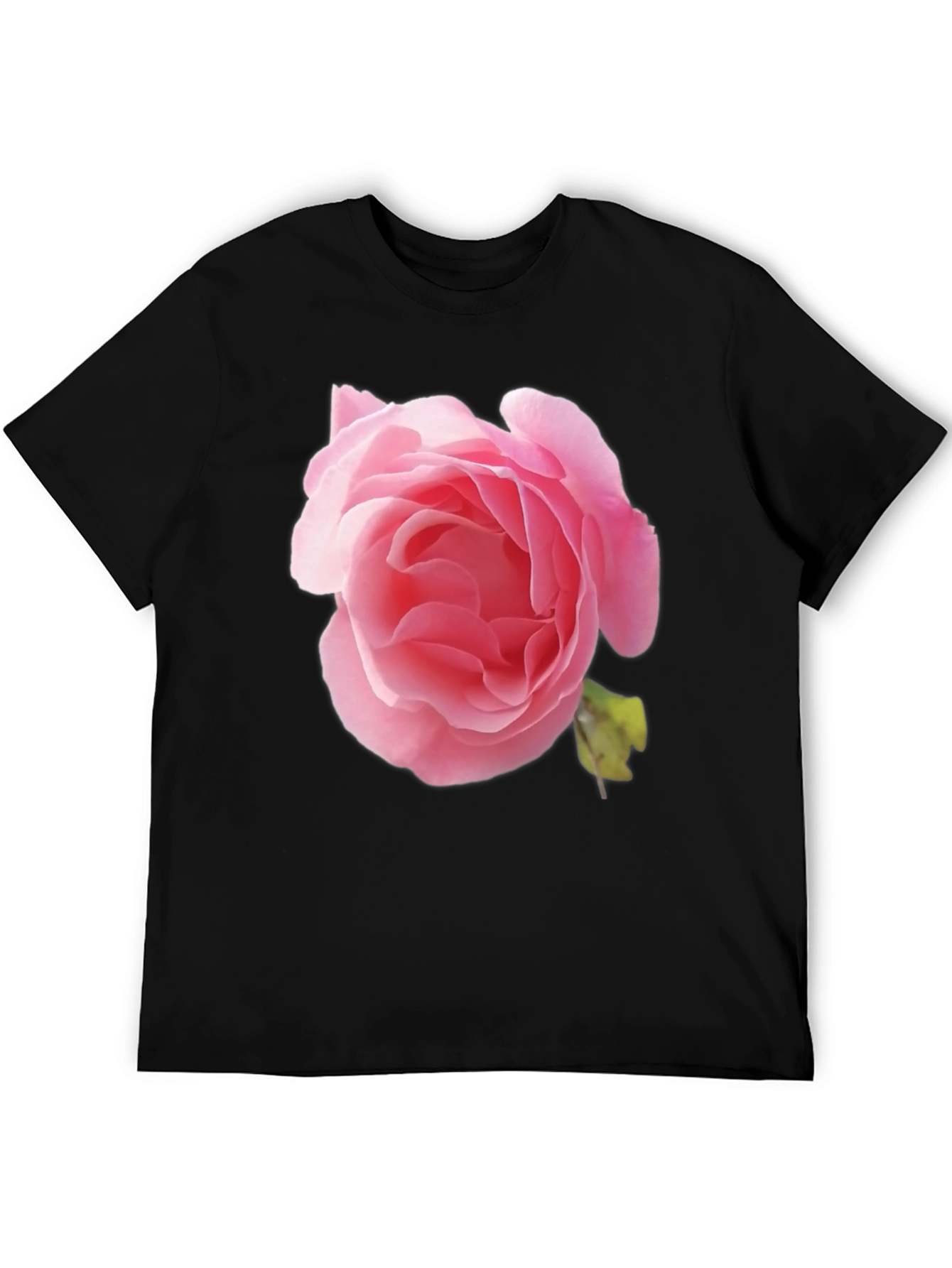 Floral Rose Graphic T-Shirt - Trendy Casual Wear