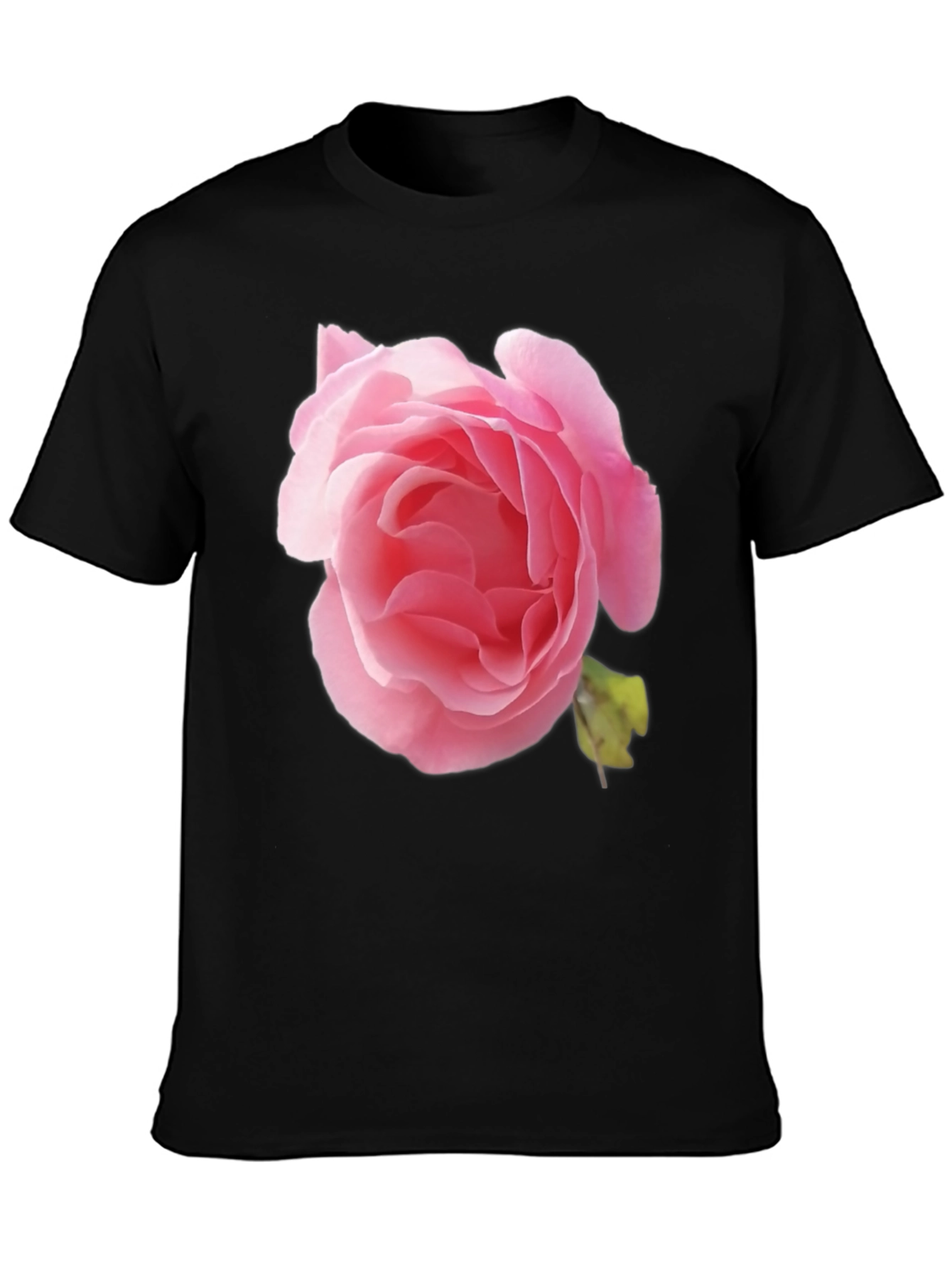 Floral Rose Graphic T-Shirt - Trendy Casual Wear