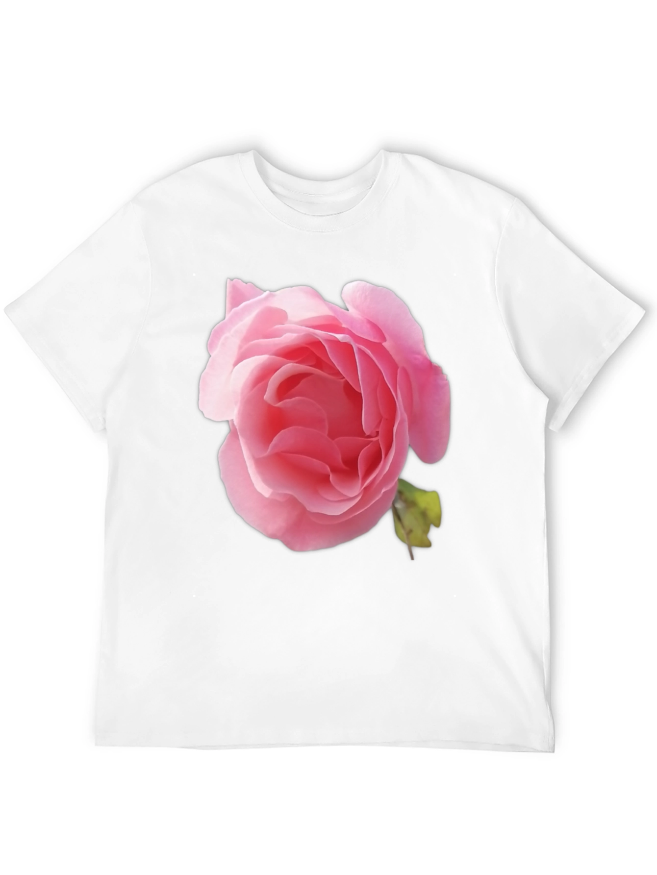 Floral Rose Graphic T-Shirt - Trendy Casual Wear