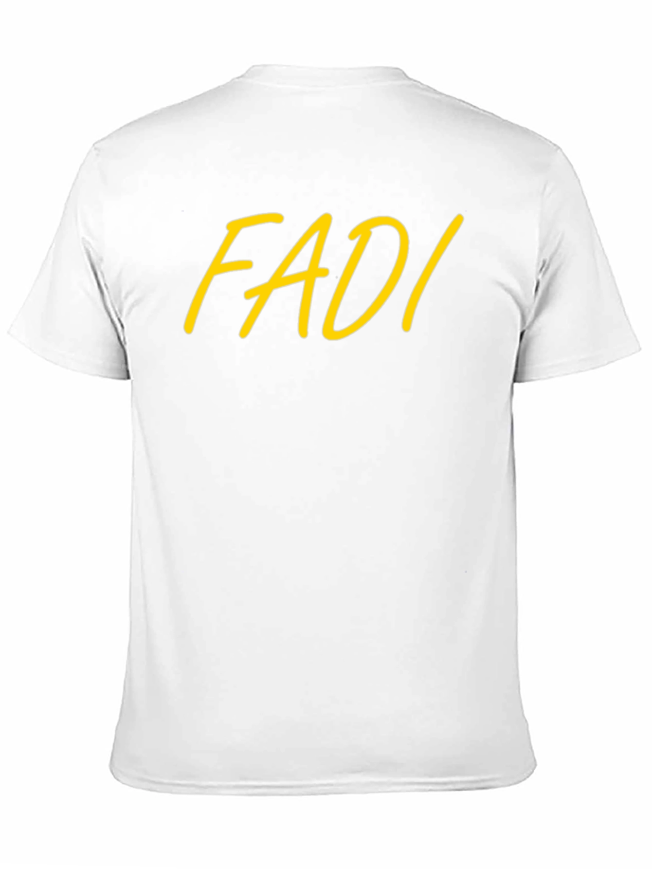 FADI Graphic Print Black T-Shirt