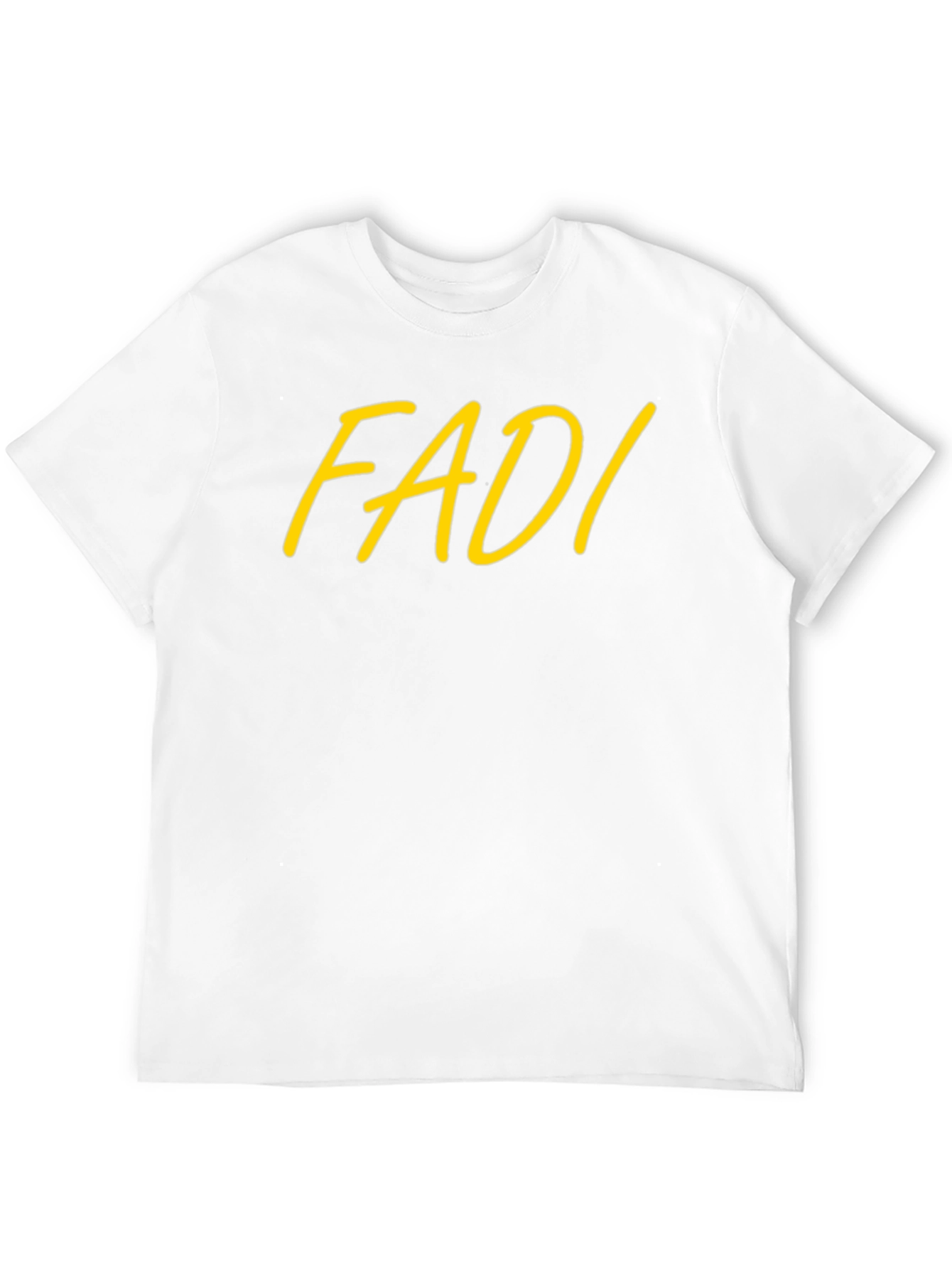 FADI Graphic Print Black T-Shirt