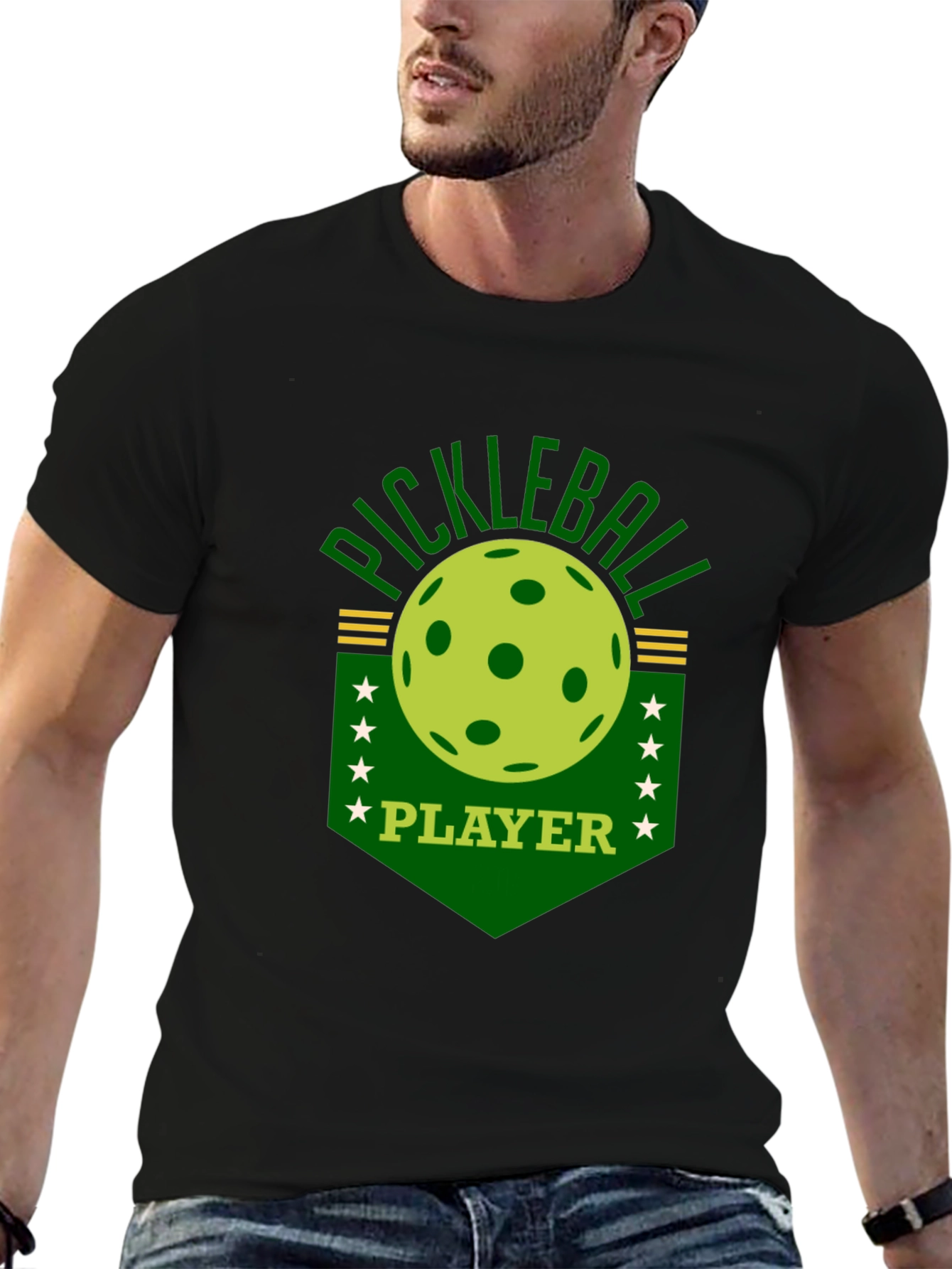 Pickleball Player Graphic T-Shirt Sportswear Tee