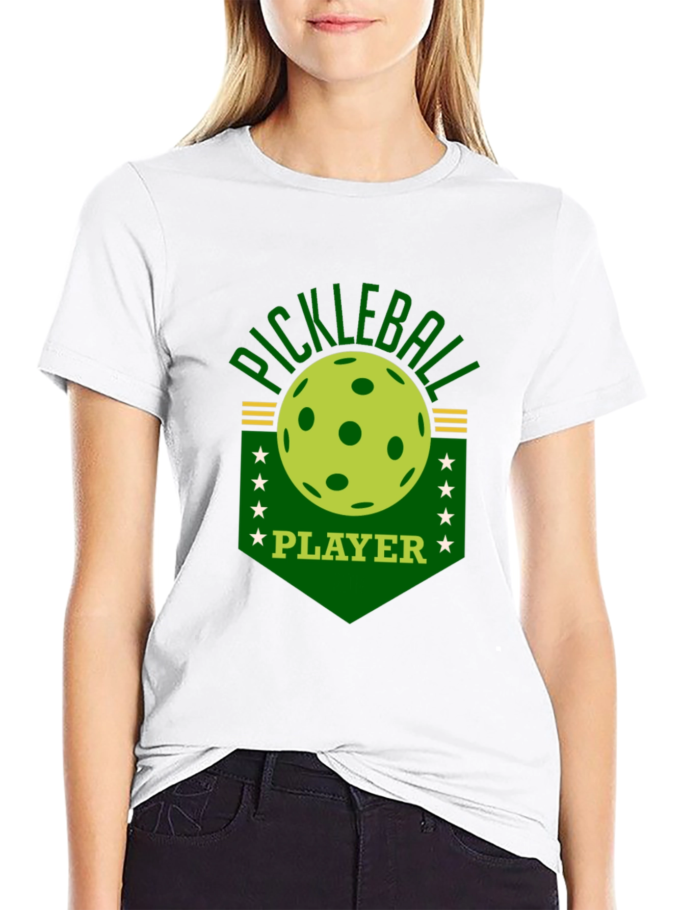 Pickleball Player Graphic T-Shirt Sportswear Tee