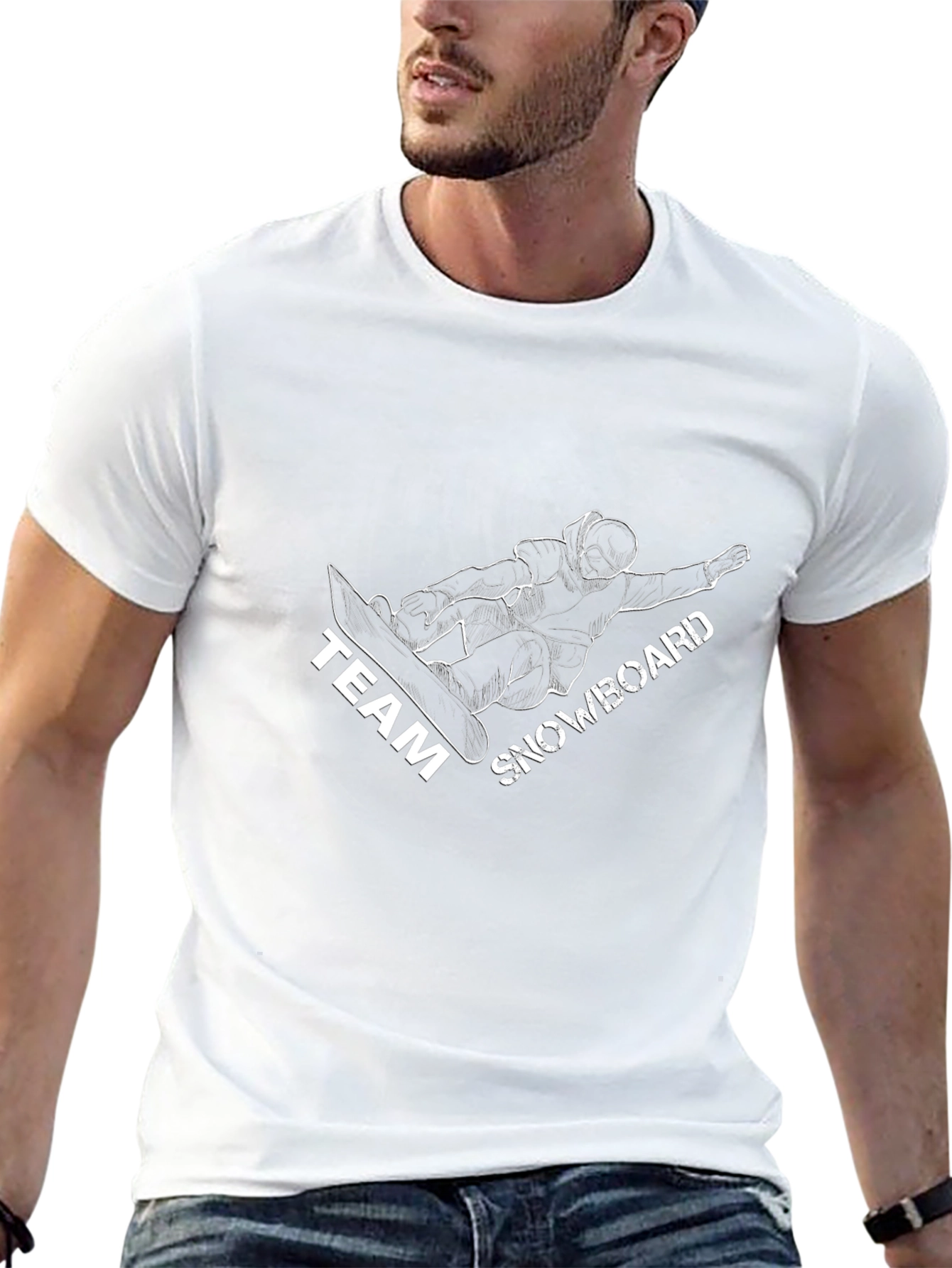Team Snowboard Graphic T-Shirt