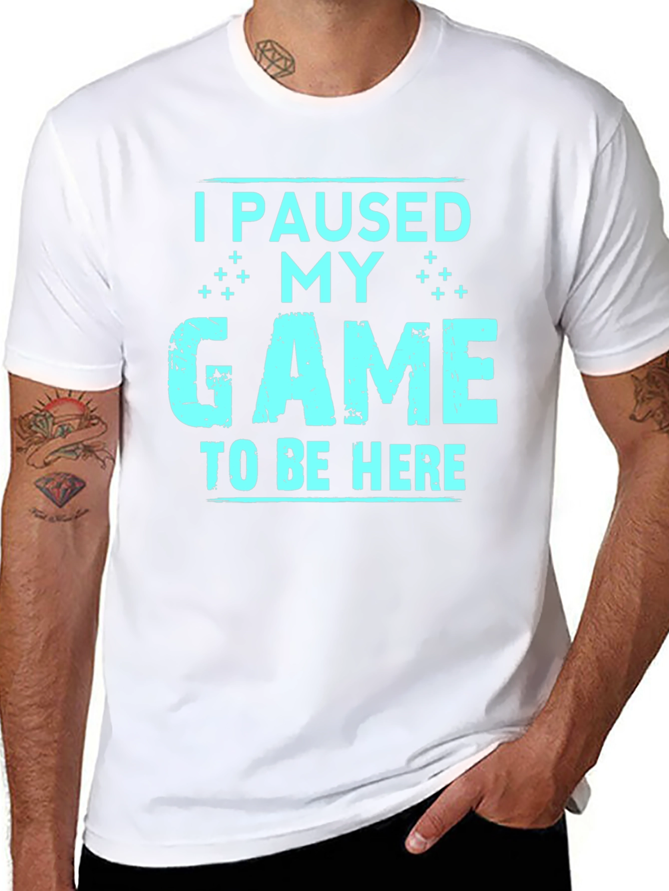I Paused My Game To Be Here T-Shirt