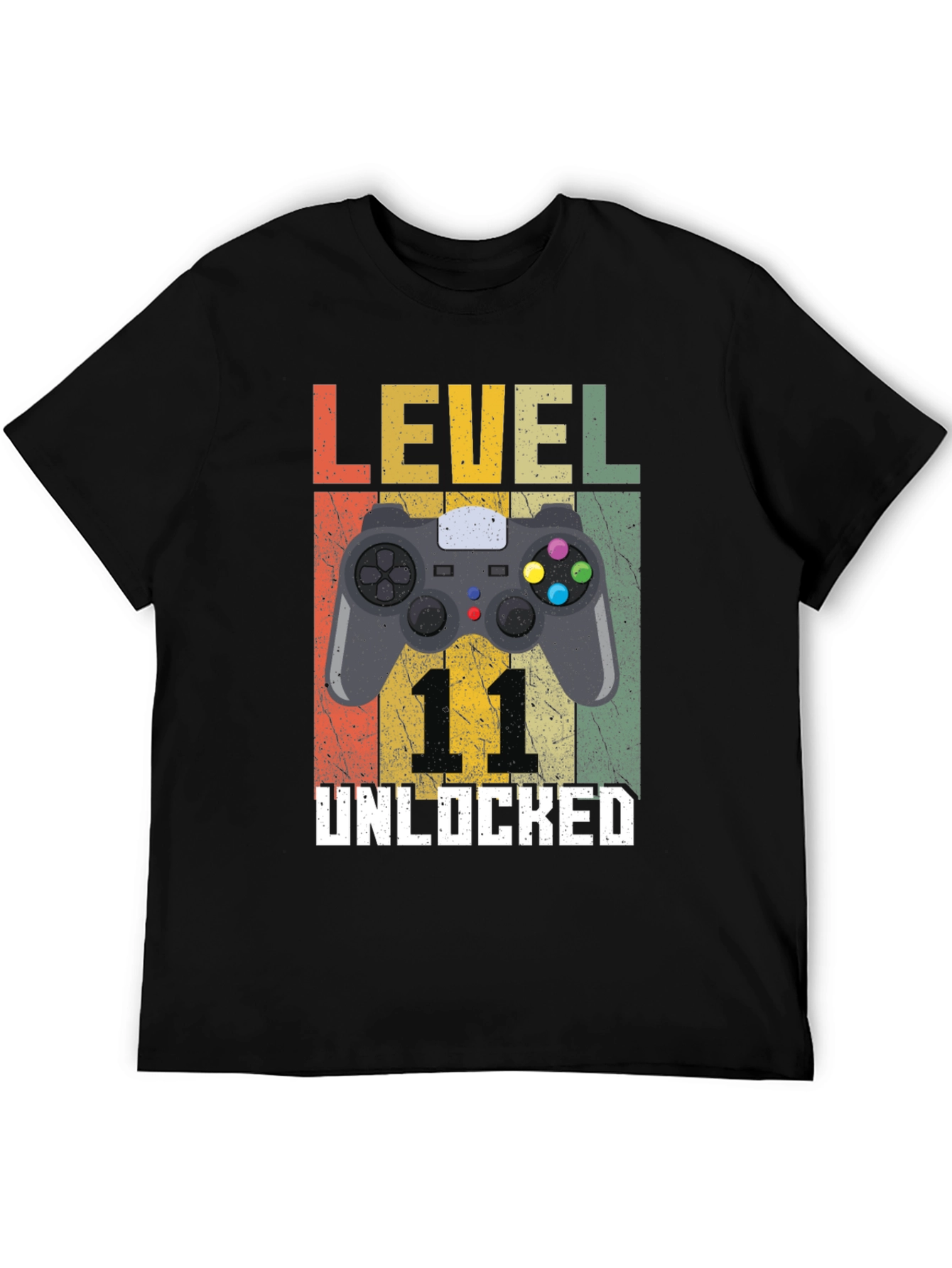 Level 11 Unlocked T-Shirt - Gamer Birthday Tee