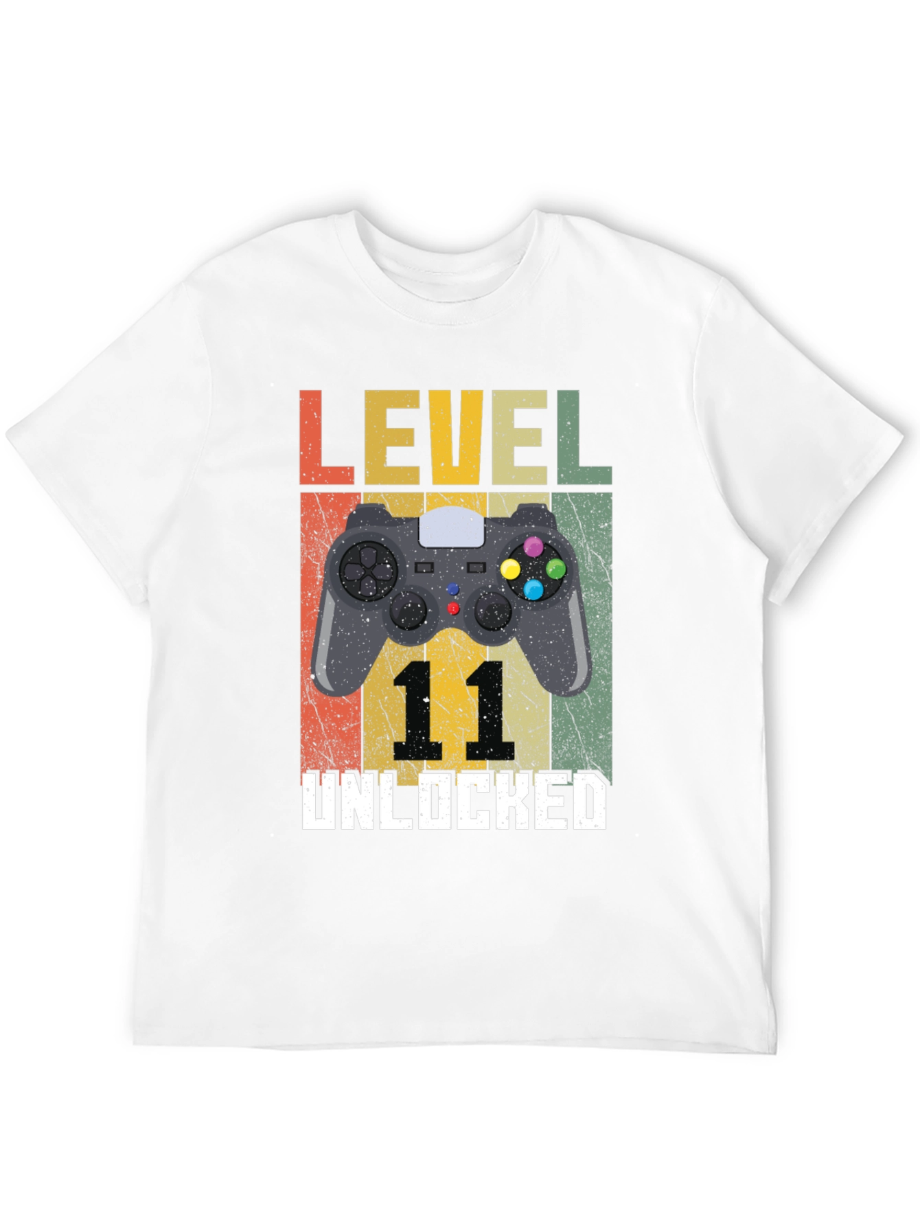 Level 11 Unlocked T-Shirt - Gamer Birthday Tee