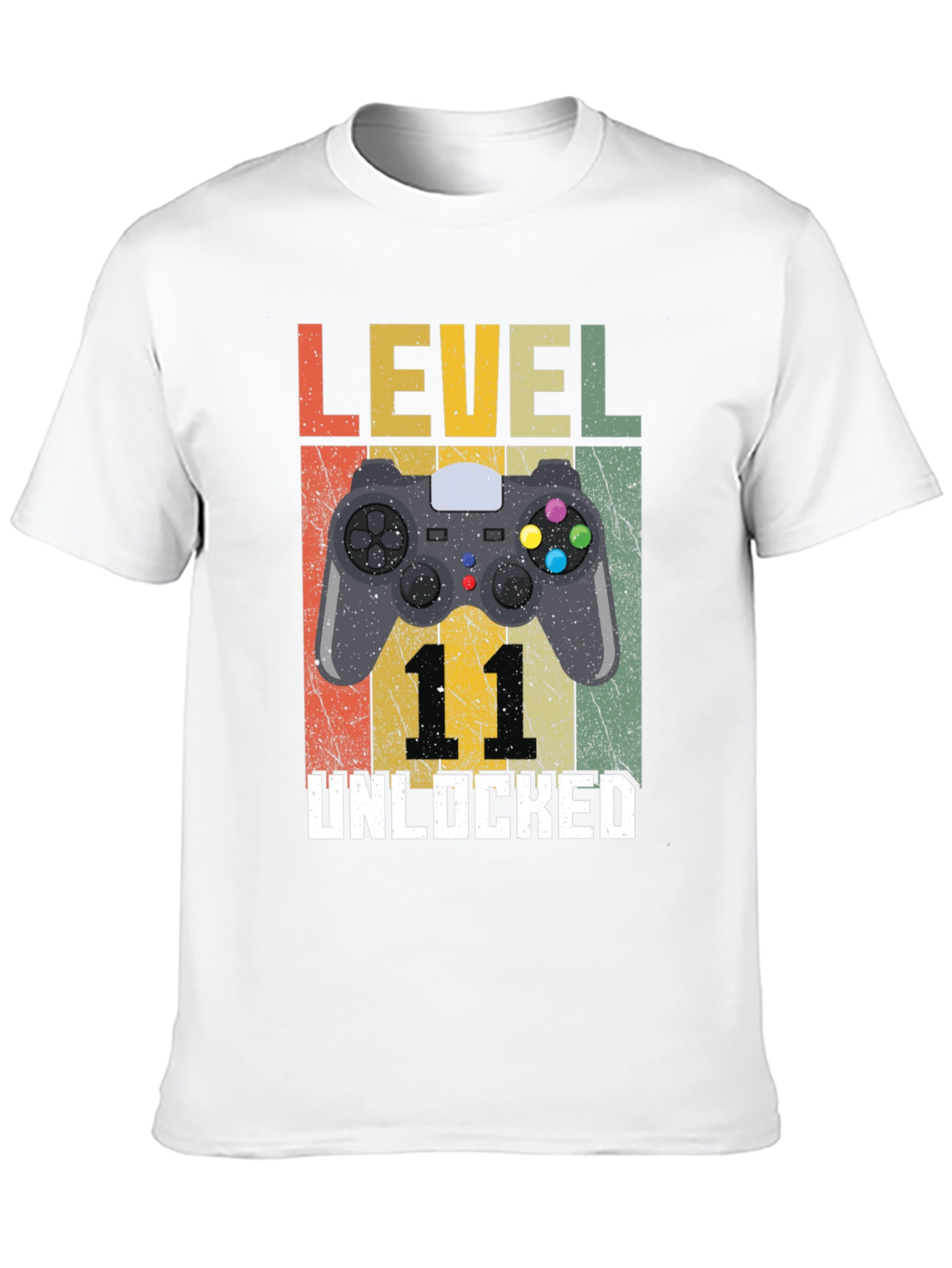Level 11 Unlocked T-Shirt - Gamer Birthday Tee