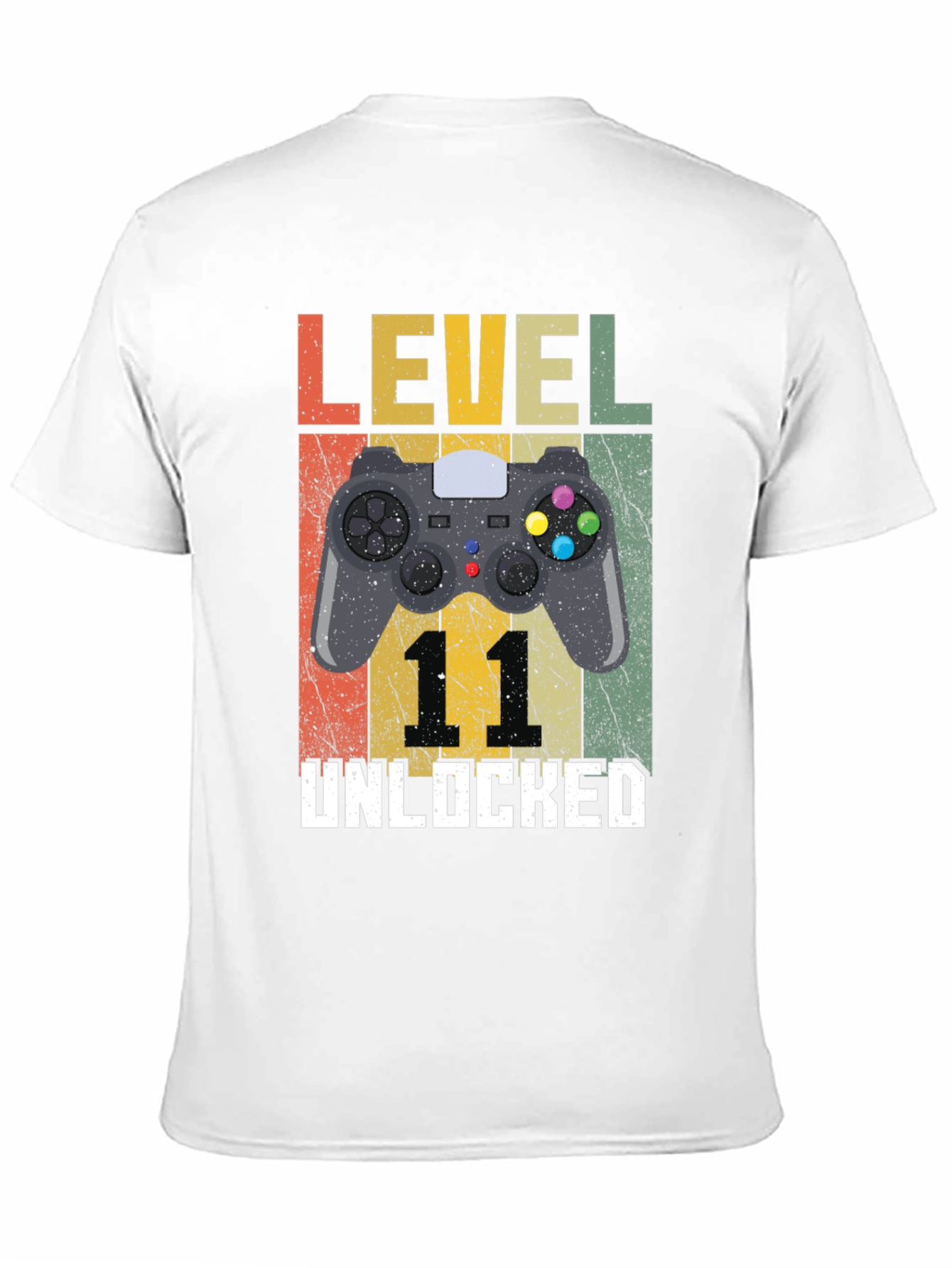 Level 11 Unlocked T-Shirt - Gamer Birthday Tee