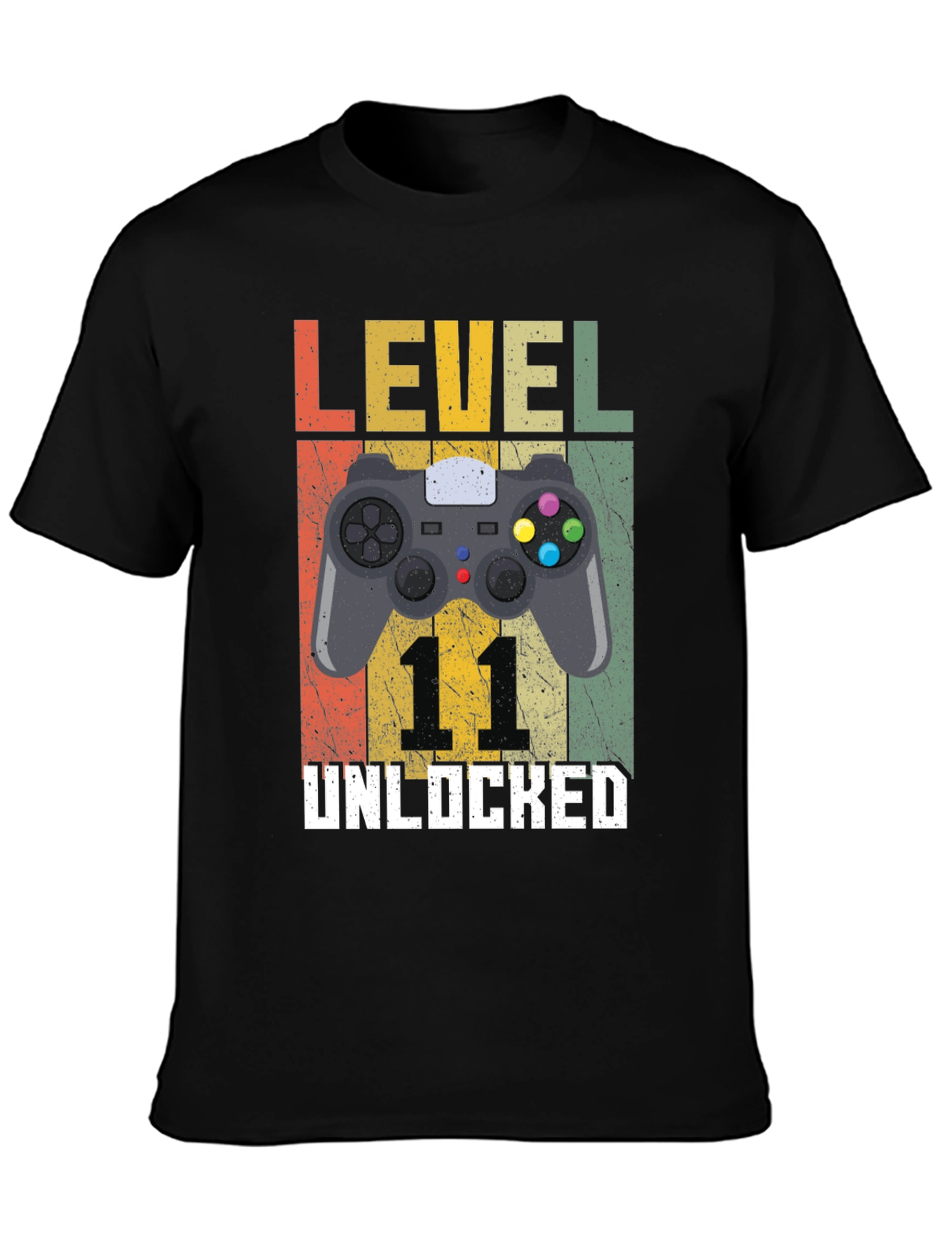 Level 11 Unlocked T-Shirt - Gamer Birthday Tee
