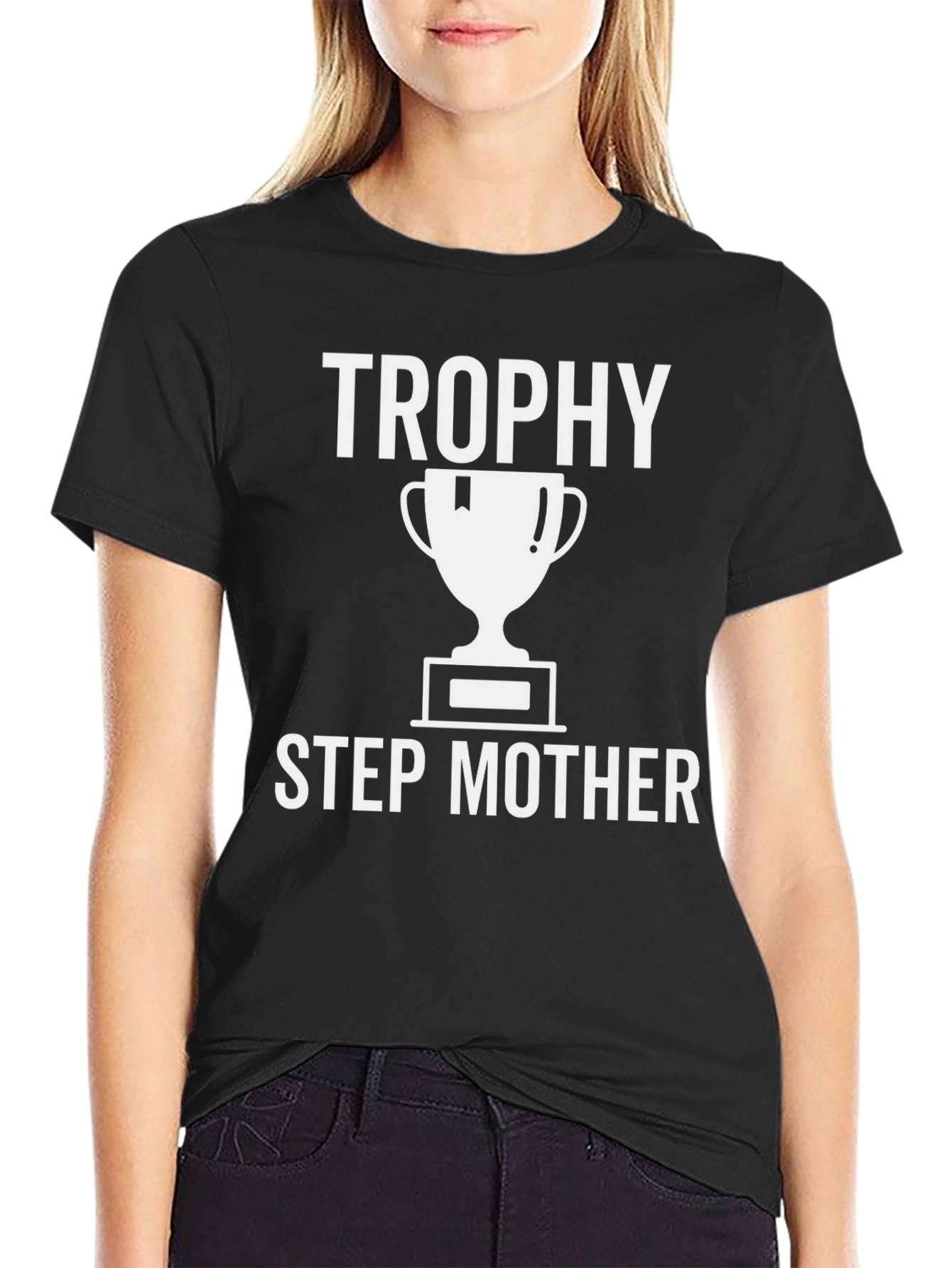 Trophy Step Mother Graphic T-Shirt