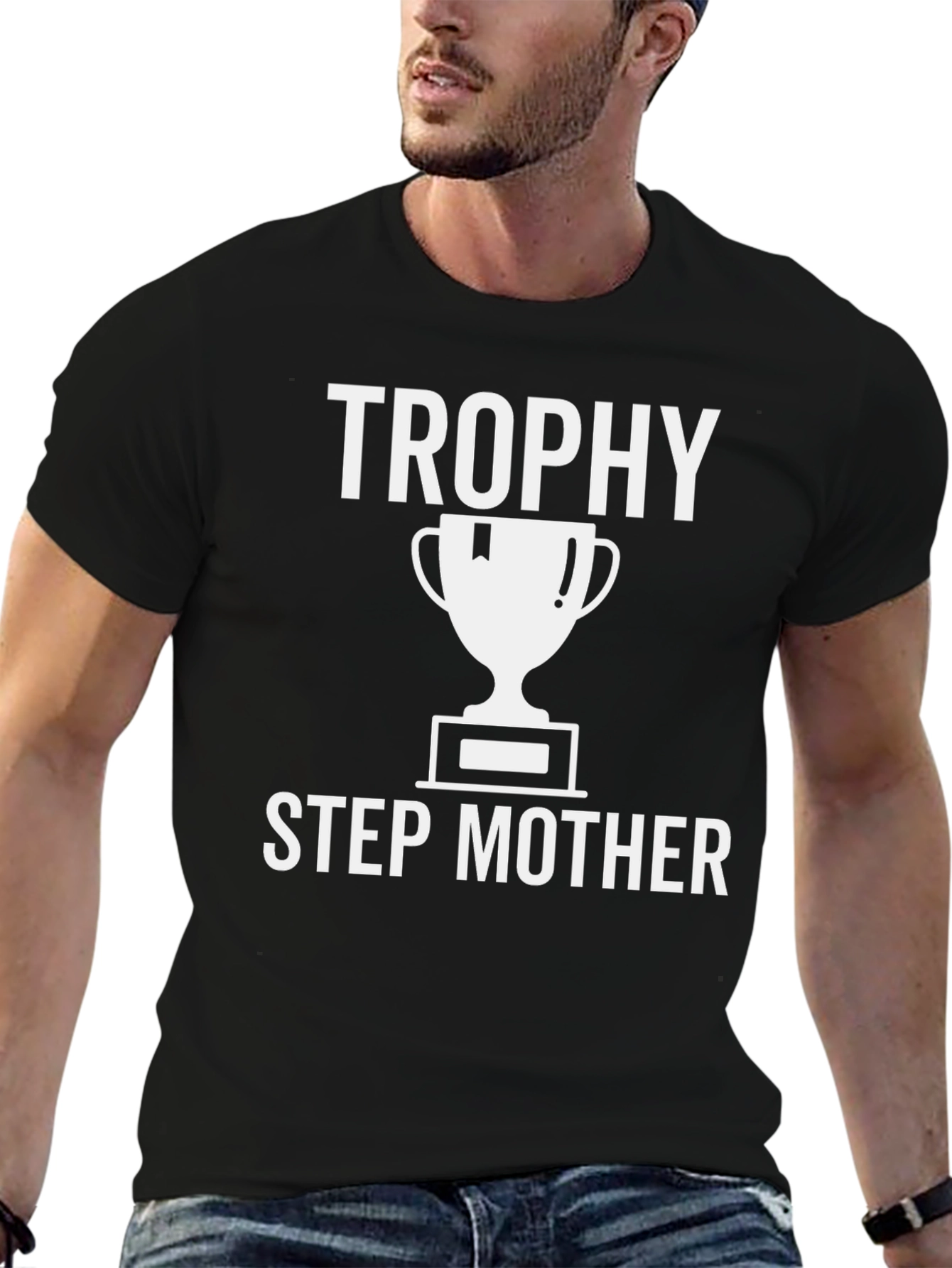 Trophy Step Mother Graphic T-Shirt