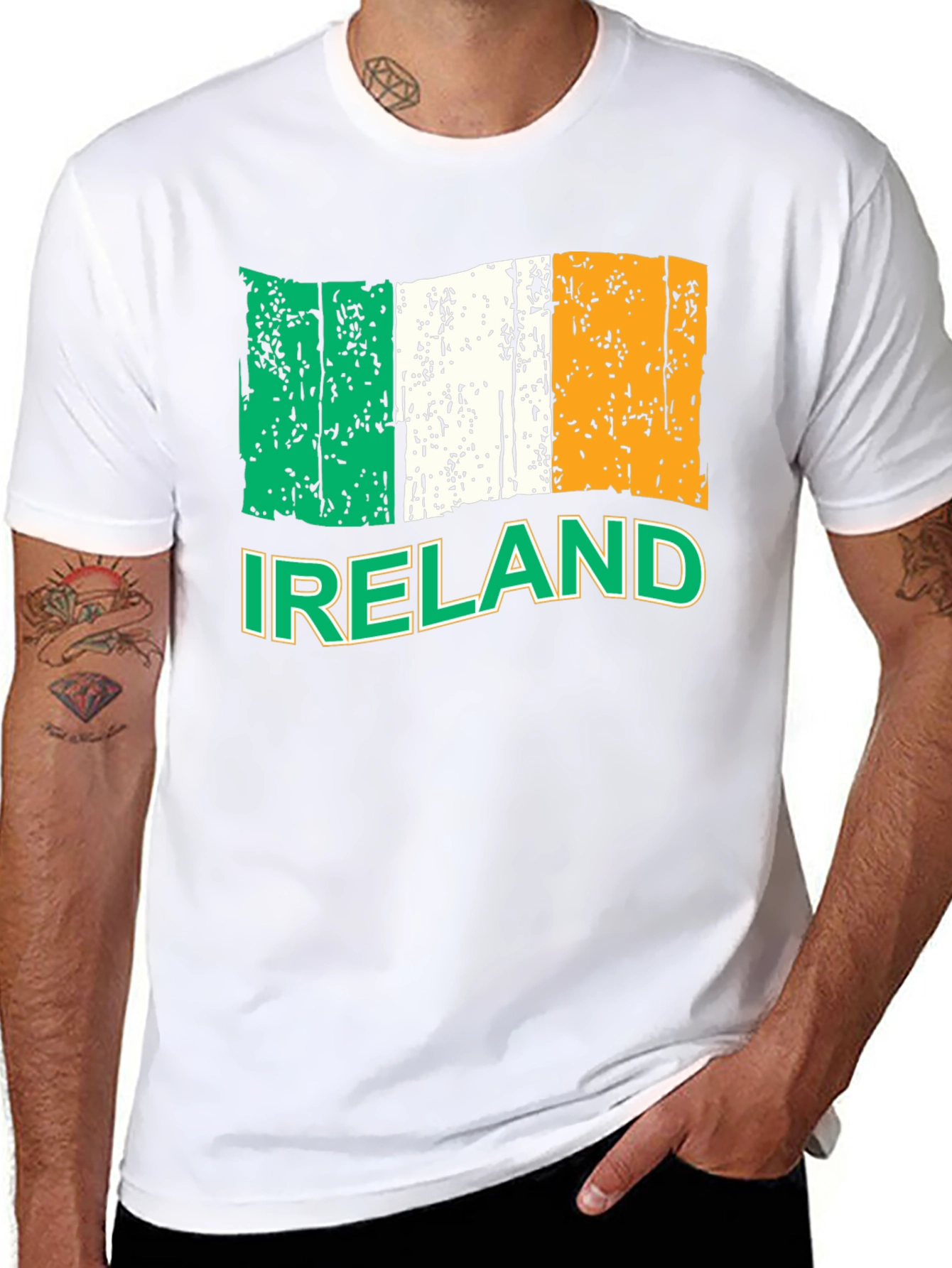 Ireland Flag Graphic Tee - St. Patricks Day Shirt