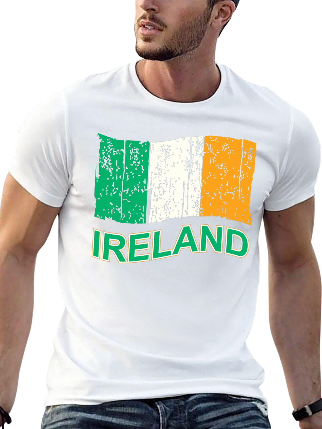Ireland Flag Graphic Tee - St. Patricks Day Shirt