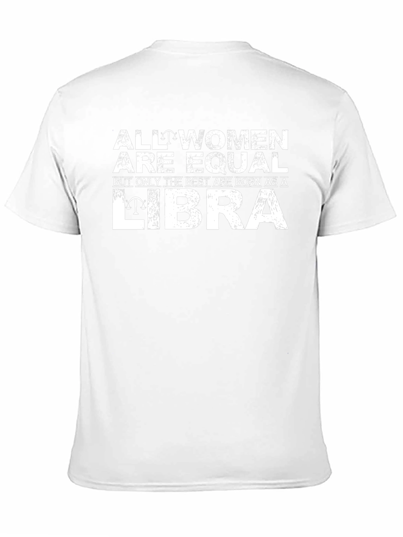 Libra Womens Graphic Tee - Zodiac Birthday Gift