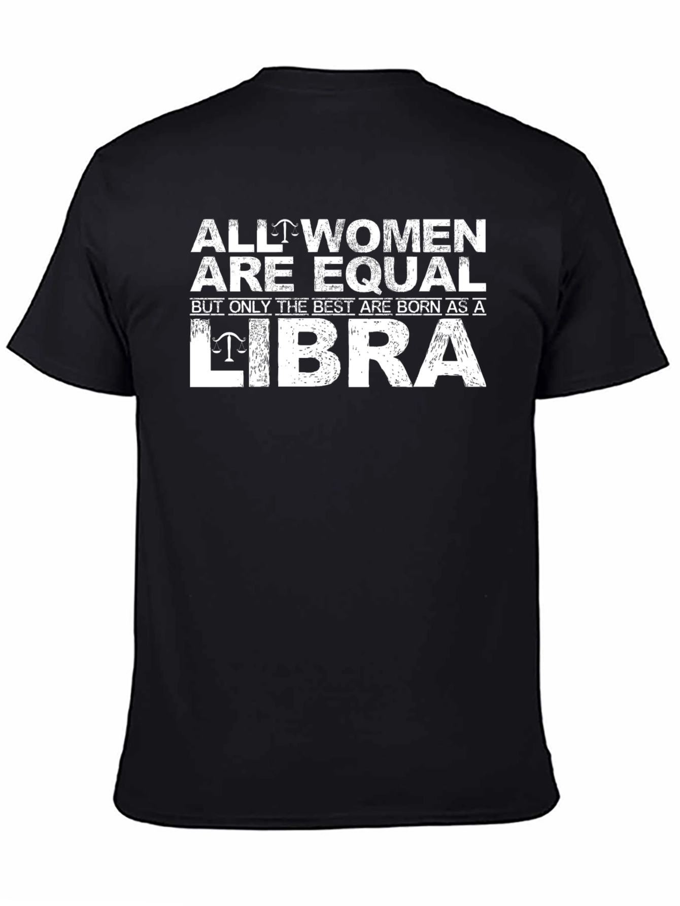 Libra Womens Graphic Tee - Zodiac Birthday Gift