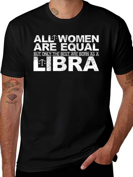 Libra Womens Graphic Tee - Zodiac Birthday Gift
