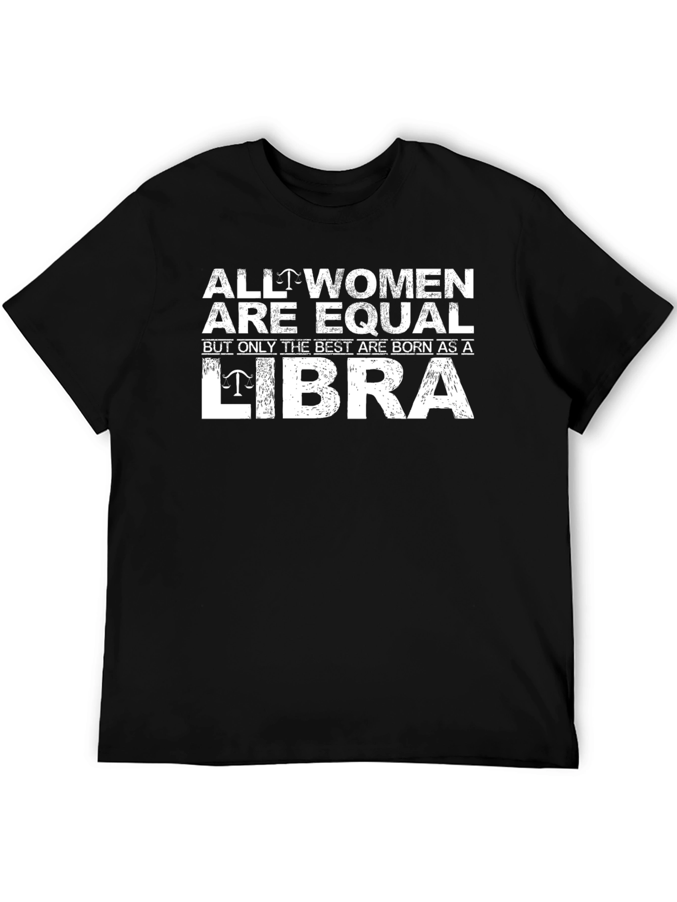 Libra Womens Graphic Tee - Zodiac Birthday Gift
