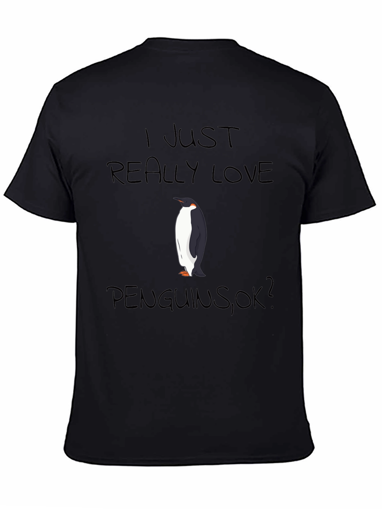 I Love Penguins Graphic T-Shirt