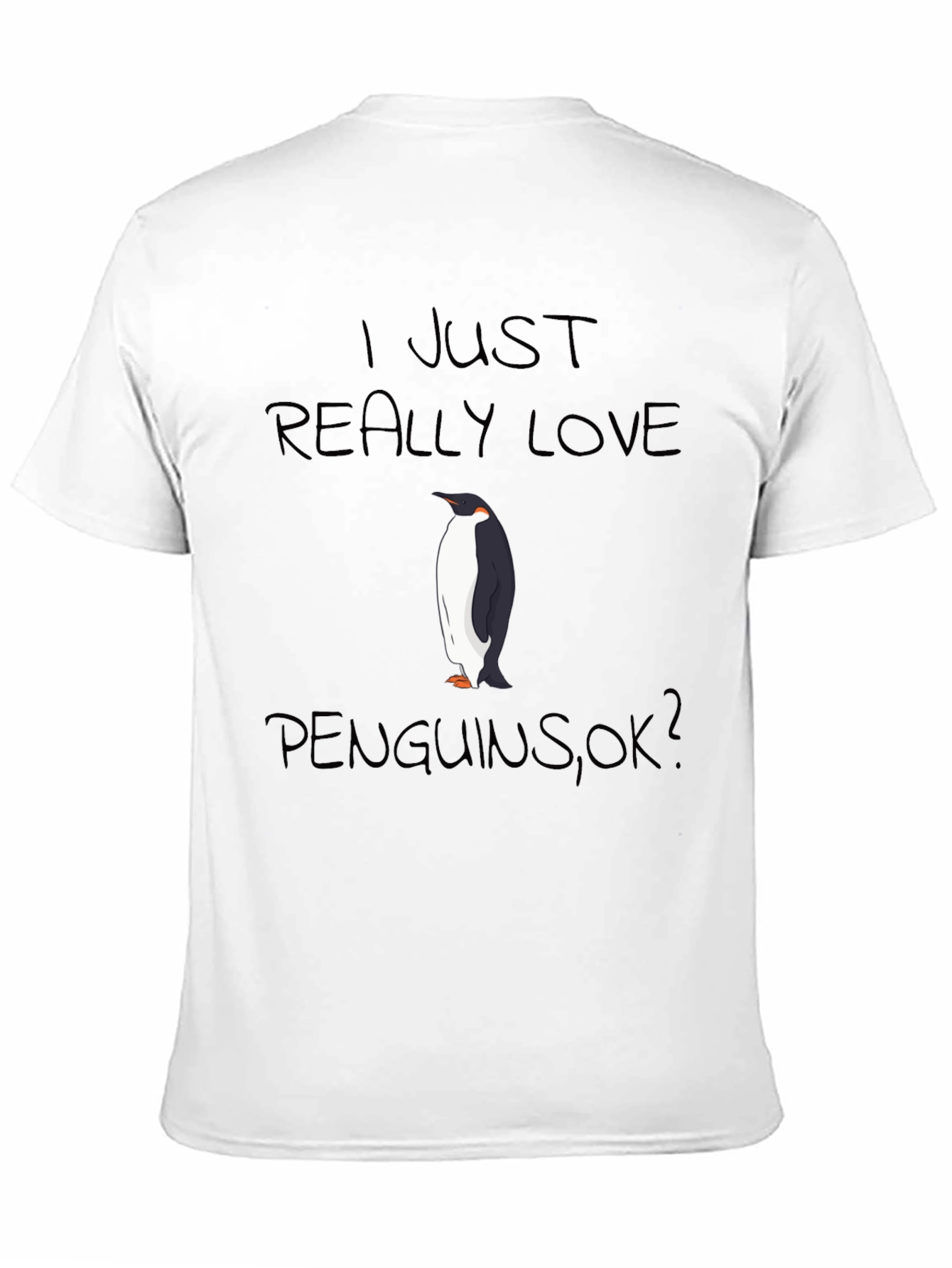 I Love Penguins Graphic T-Shirt