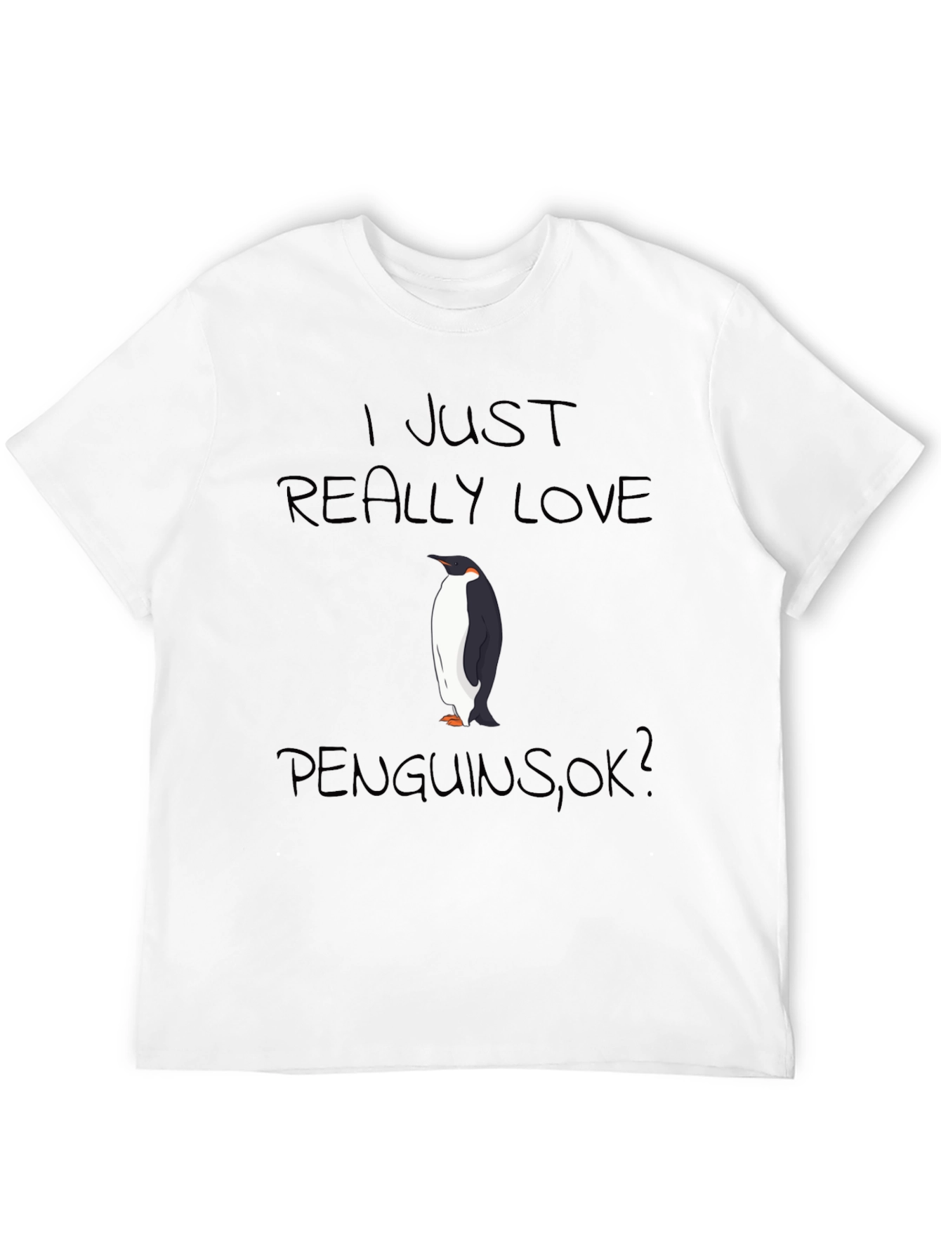 I Love Penguins Graphic T-Shirt