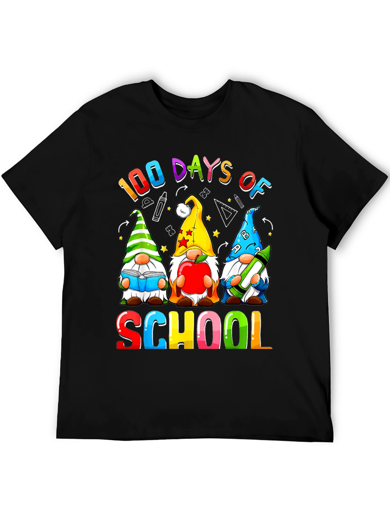 100 Days of School T-Shirt - Gnome Design