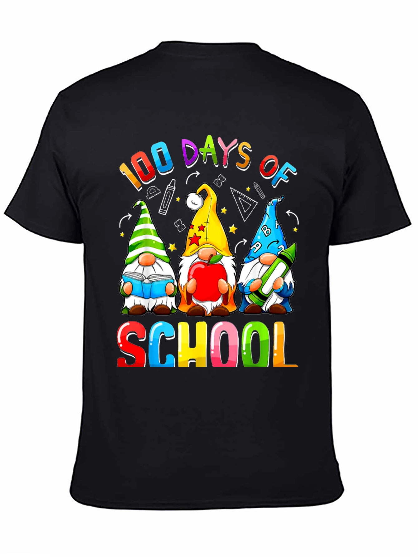 100 Days of School T-Shirt - Gnome Design