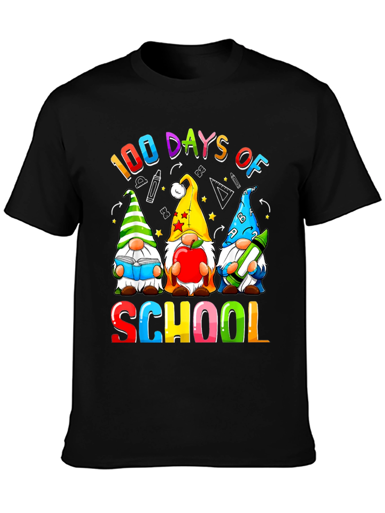 100 Days of School T-Shirt - Gnome Design
