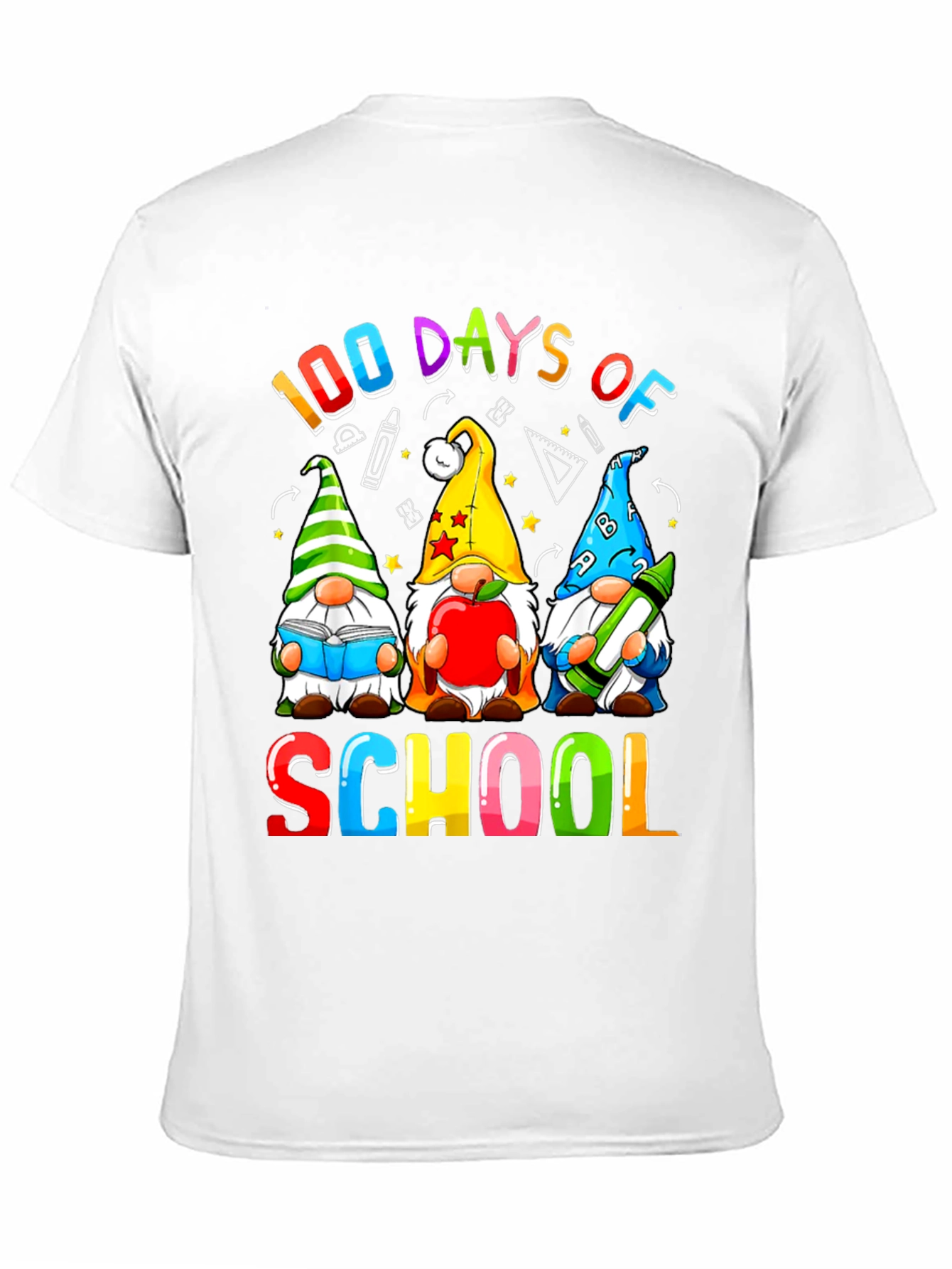 100 Days of School T-Shirt - Gnome Design