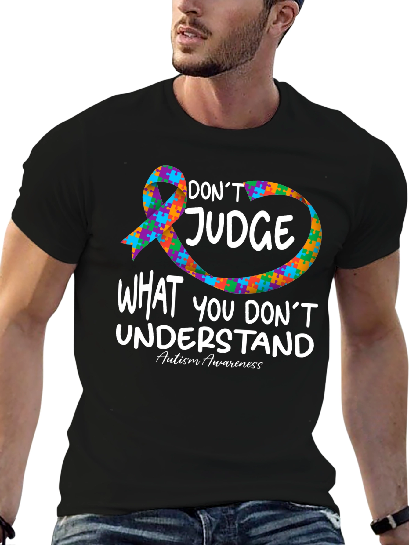Autism Awareness T-Shirt: Dont Judge
