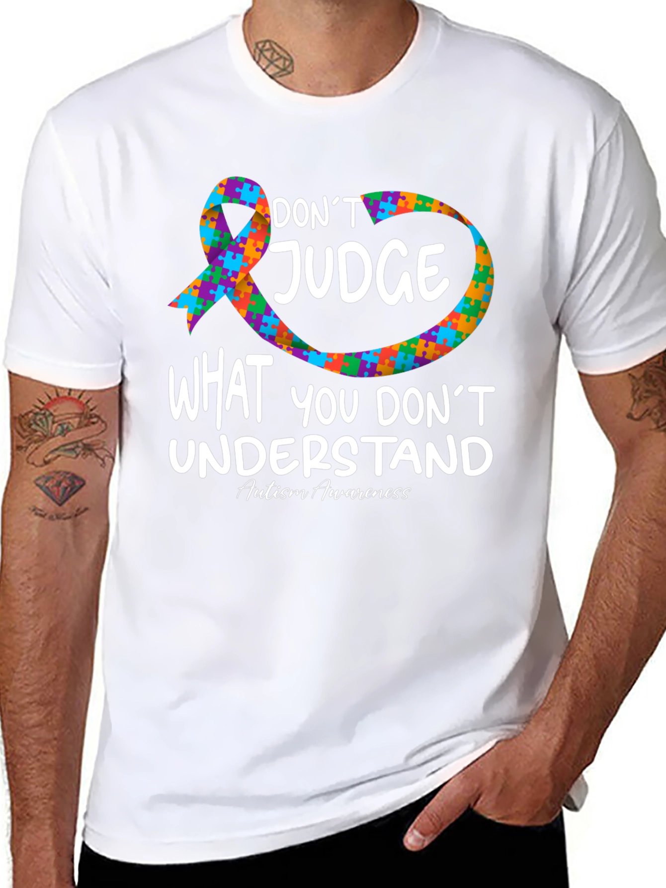Autism Awareness T-Shirt: Dont Judge