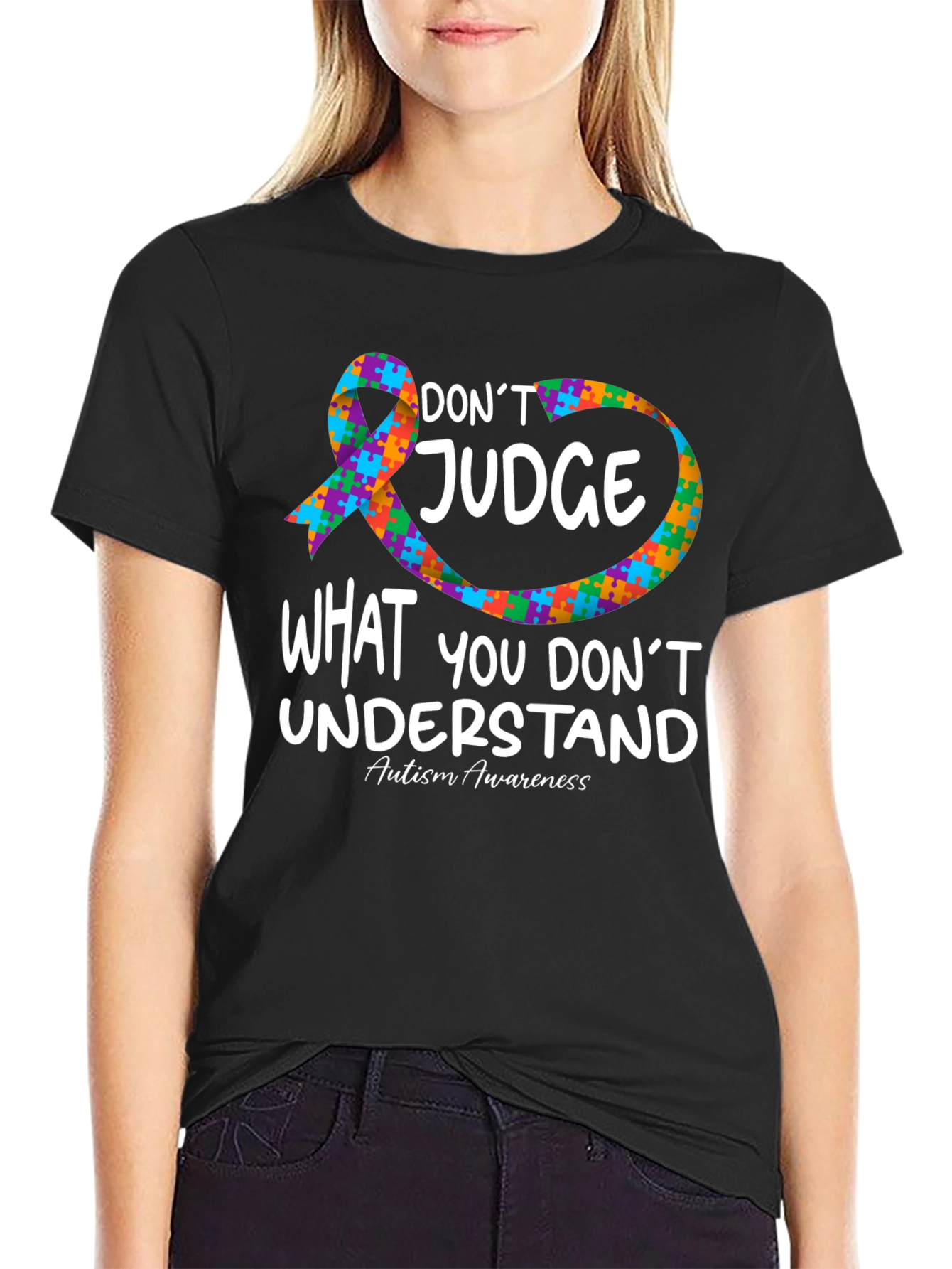 Autism Awareness T-Shirt: Dont Judge