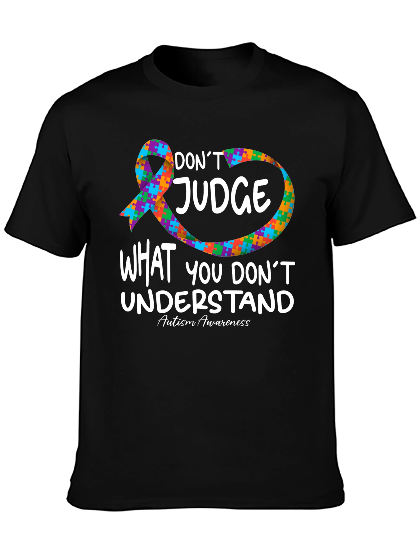 Autism Awareness T-Shirt: Dont Judge