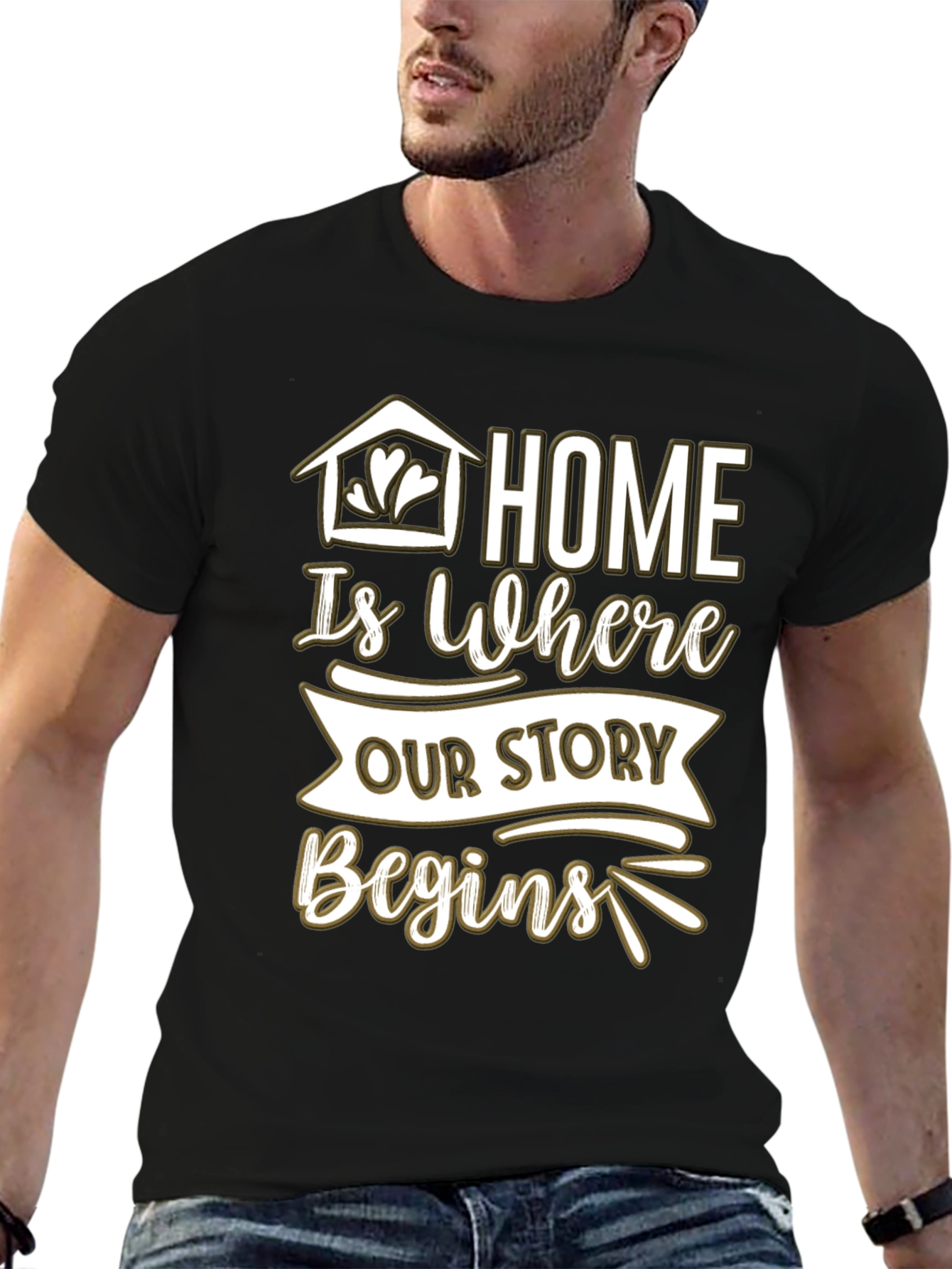 Home is Where Our Story Begins Tee